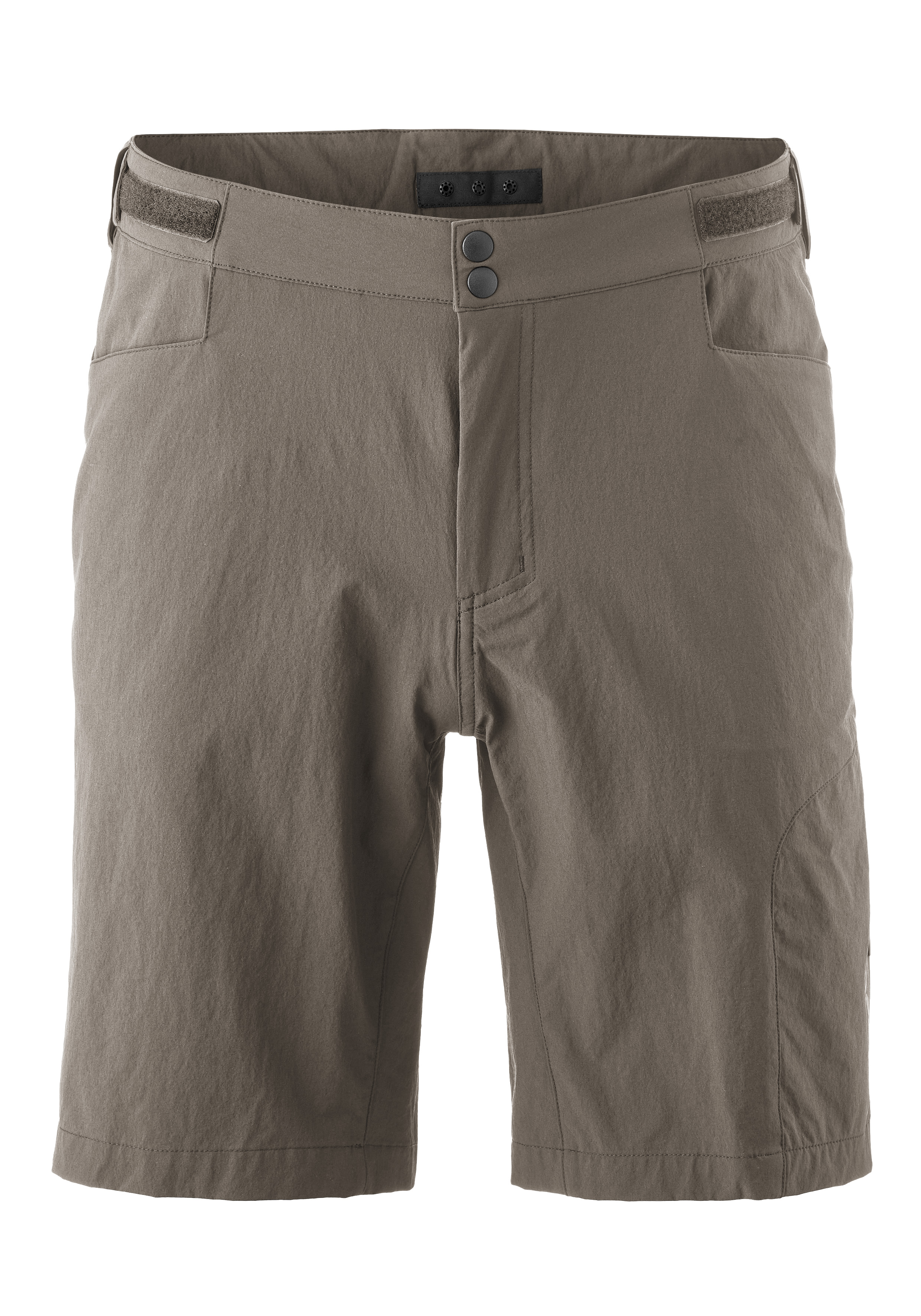 Gonso Fahrradhose "Adventure Shorts M" Herren Radhose mit einknöpfbarer Radunterhose mit Sitzpolster