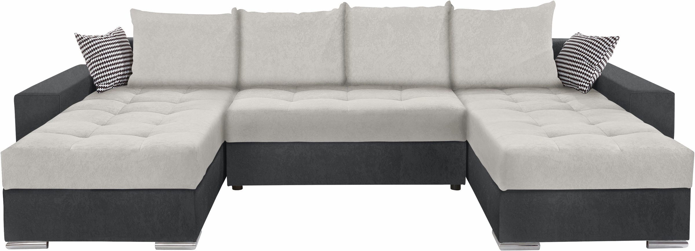 COLLECTION AB Wohnlandschaft "XL-Josy U-Form, Breite 313 cm, Kunstleder-Mix günstig online kaufen