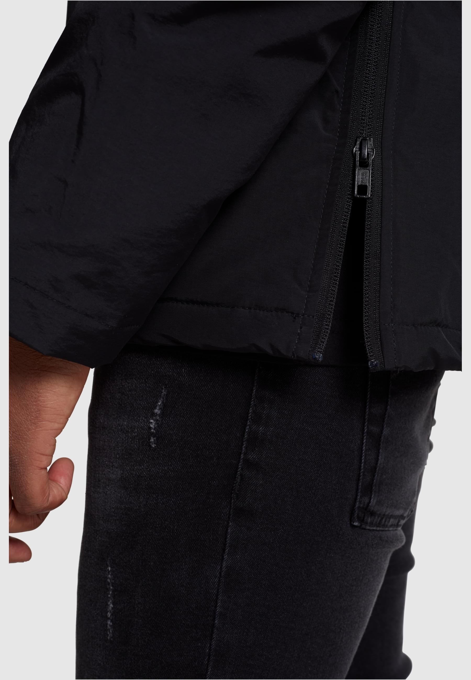 URBAN CLASSICS Allwetterjacke »Urban Classics Herren Padded Pull Over Jacket« 1 Stk. tlg. mit Kapuze