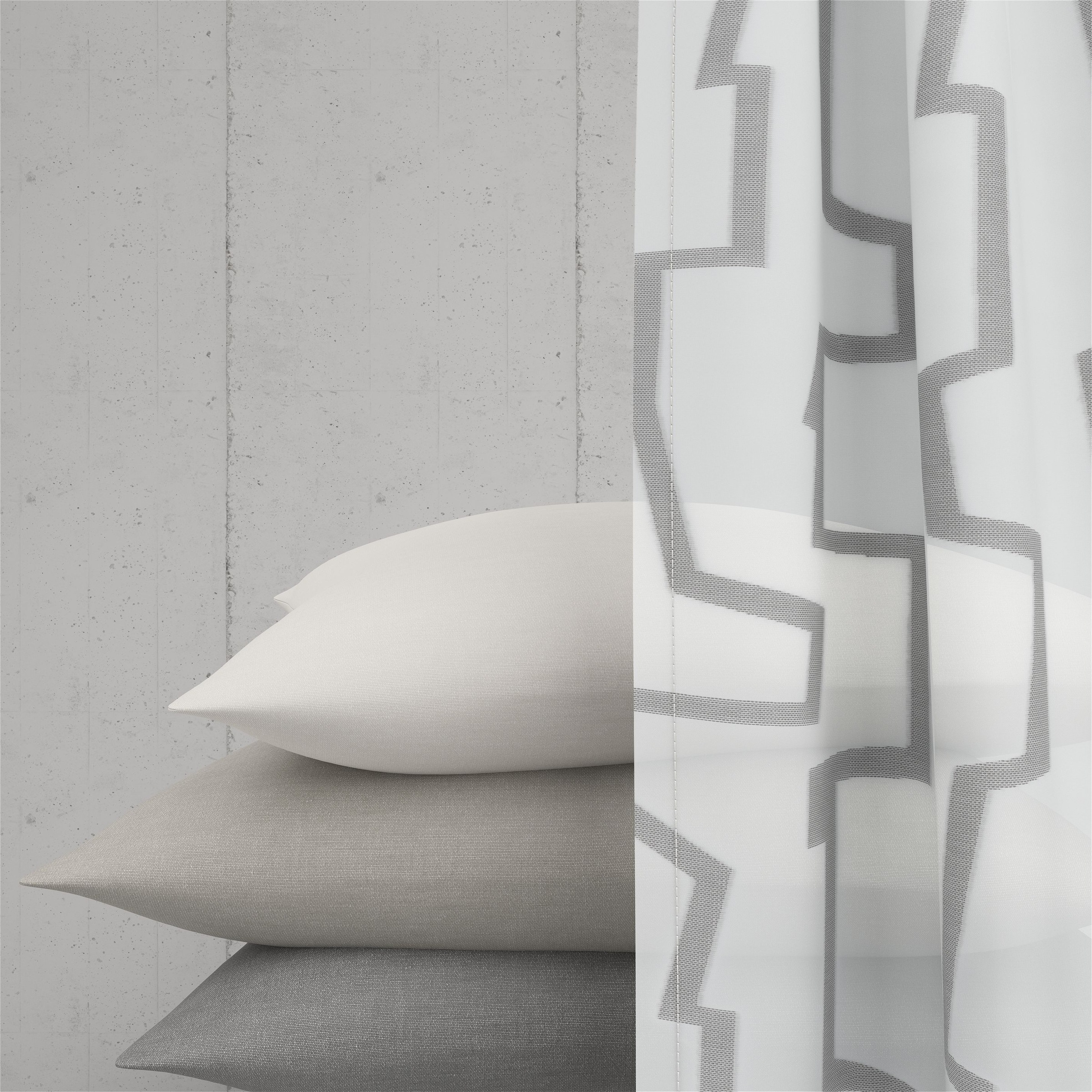 Neutex for you! Vorhang »CARARO« Multifunktionsband 1 Stk. tlg. Buntweber mit abstrakter Längsmusterung