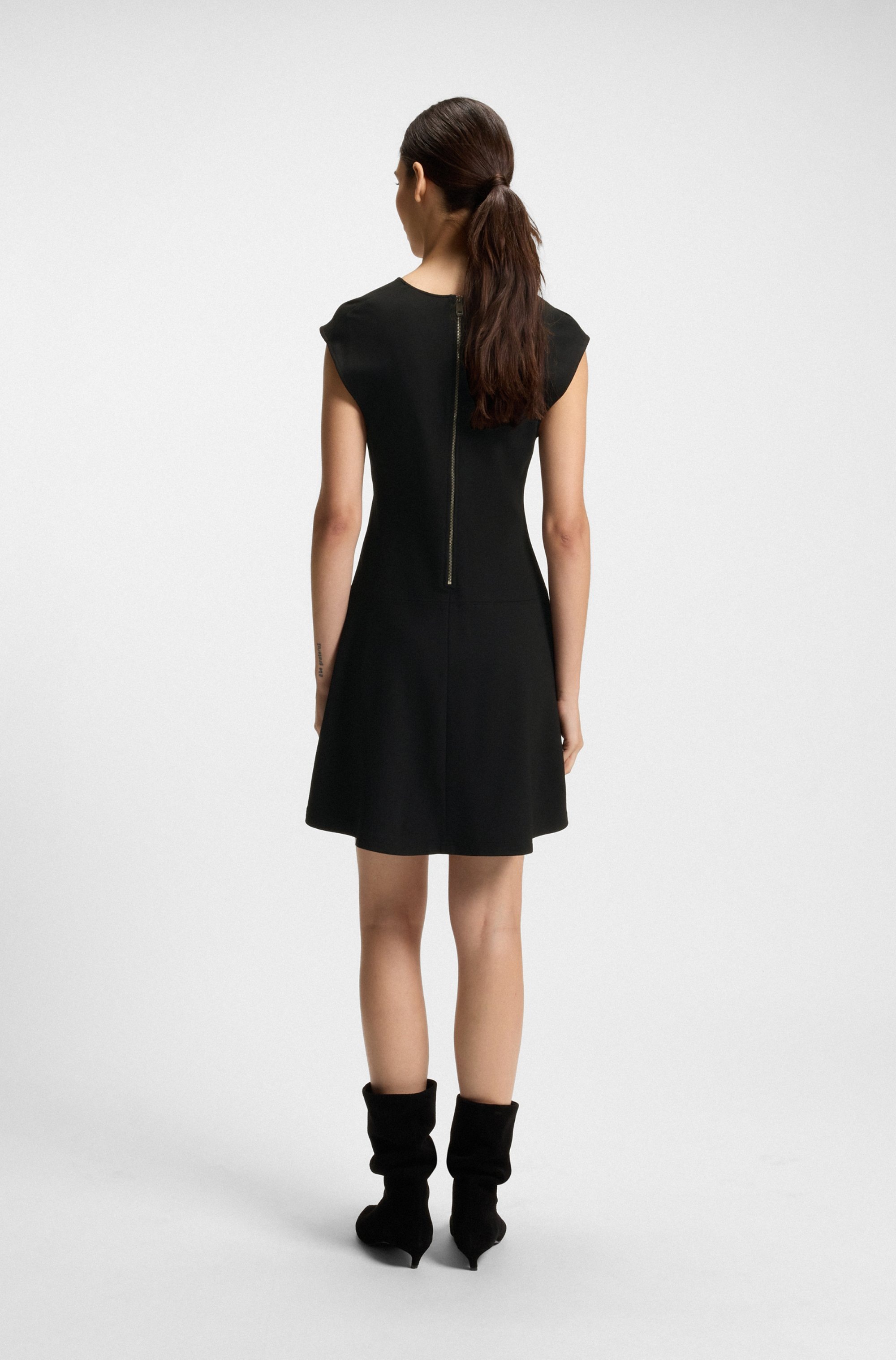 BOSS ORANGE A-Linien-Kleid "Duttina Premium Damenmode", in Punto Milano Qua günstig online kaufen