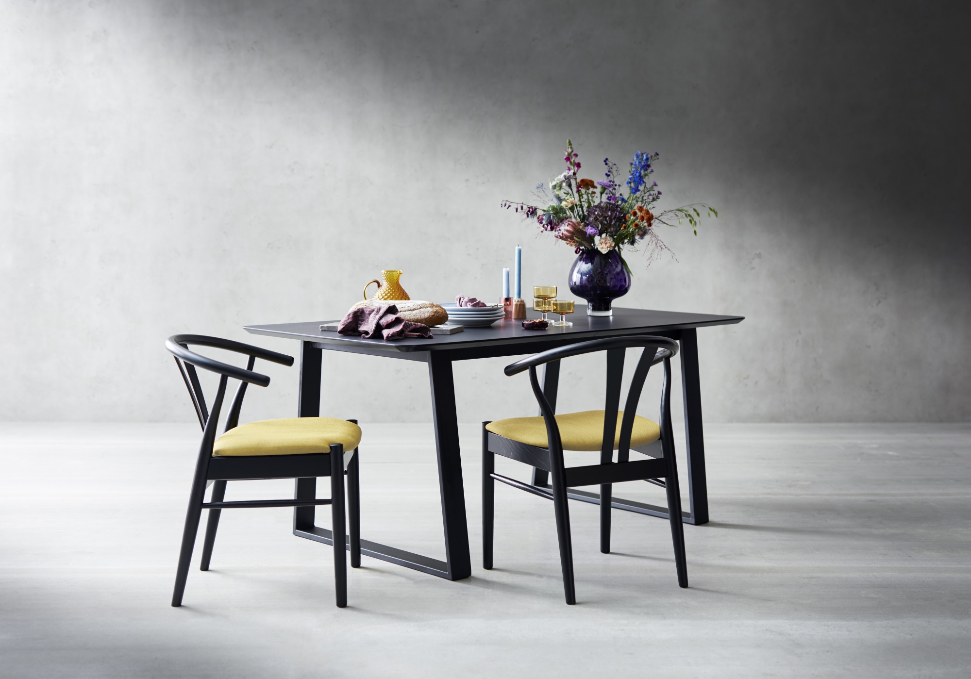 Hammel Furniture Esstisch "Meza Designtisch mit Auszugsfunktion und 2 Einle günstig online kaufen