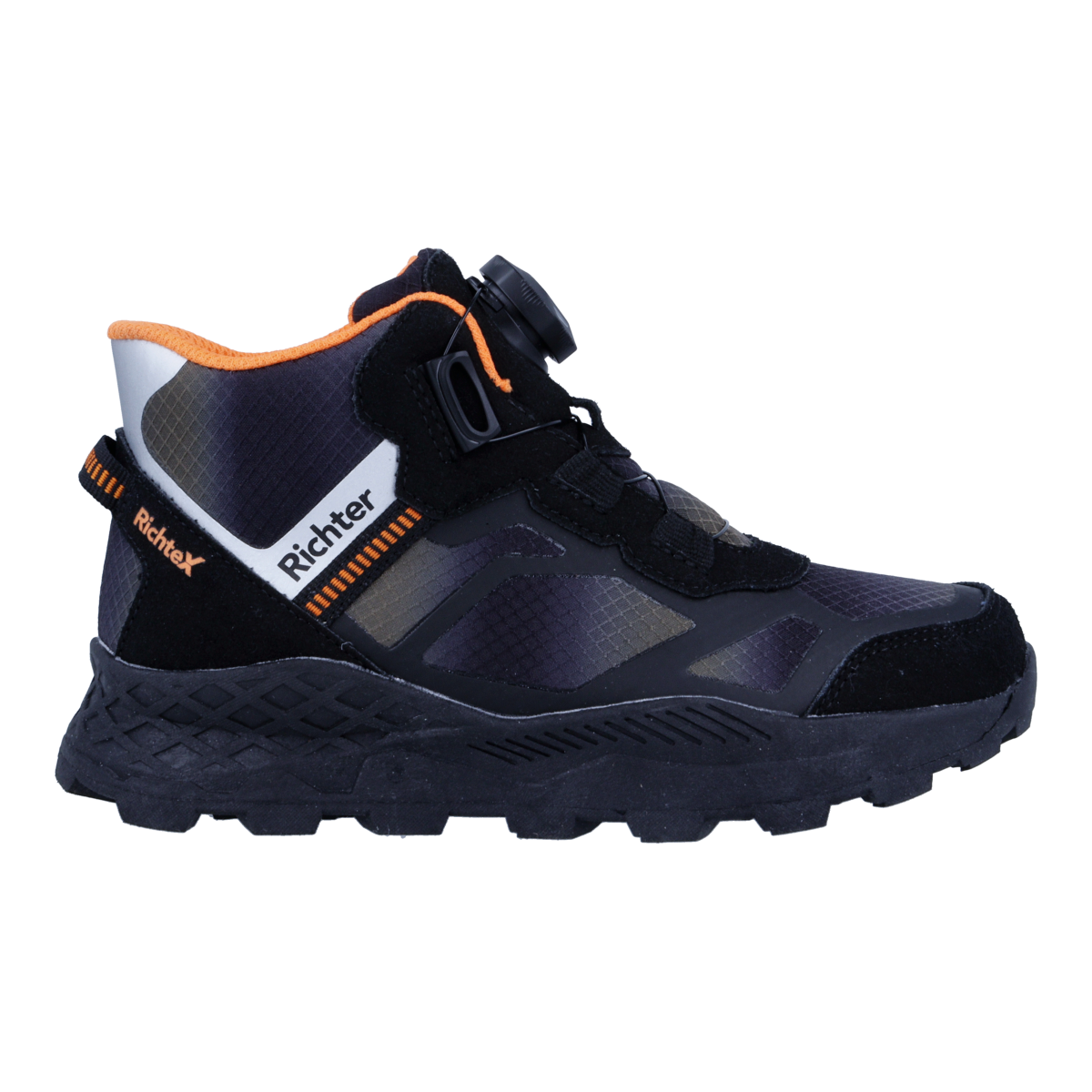 Richter Sneaker "Venture" Herbstboots mit Kontrastbesätzen, Größenschablone zum Download