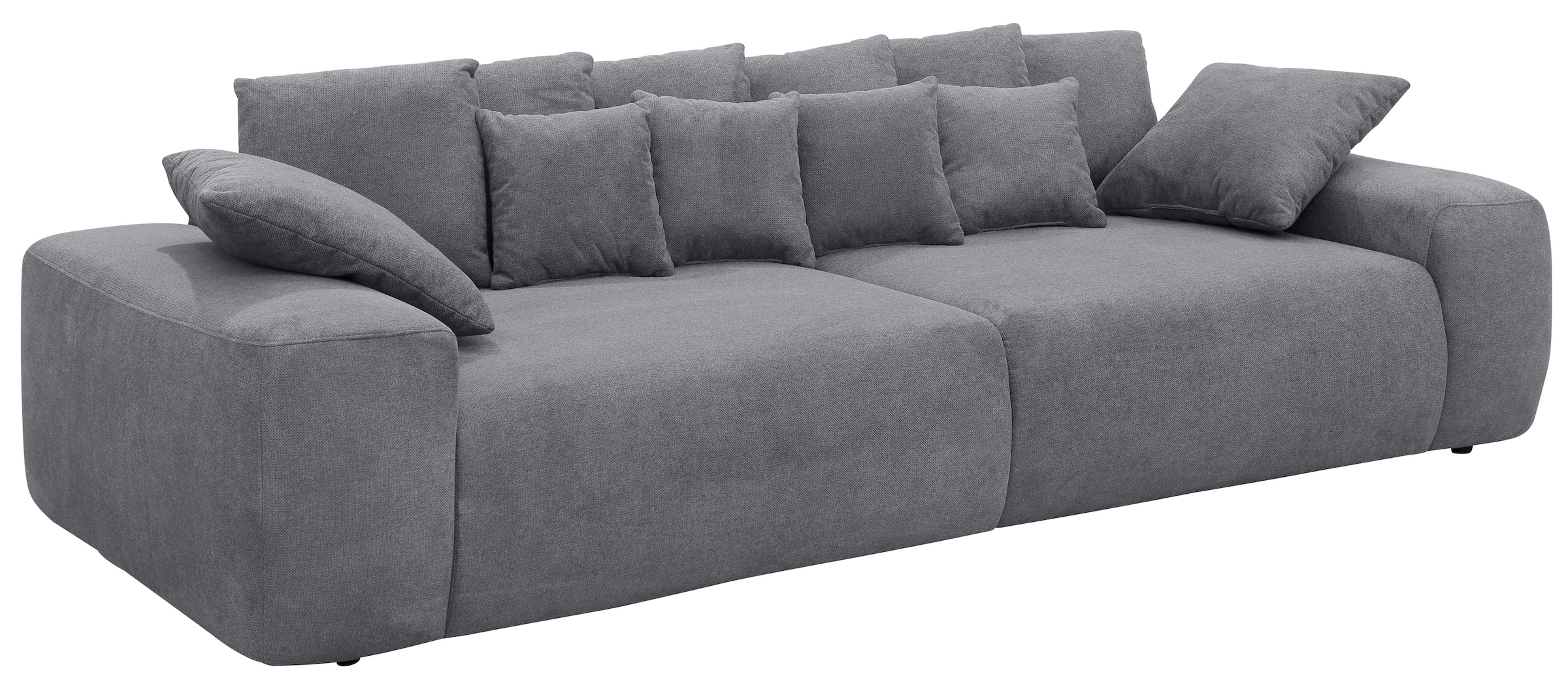 Home affaire Big-Sofa »Glamour«, Boxspringfederung, Breite 302 cm, Lounge Sofa mit vielen losen Kissen