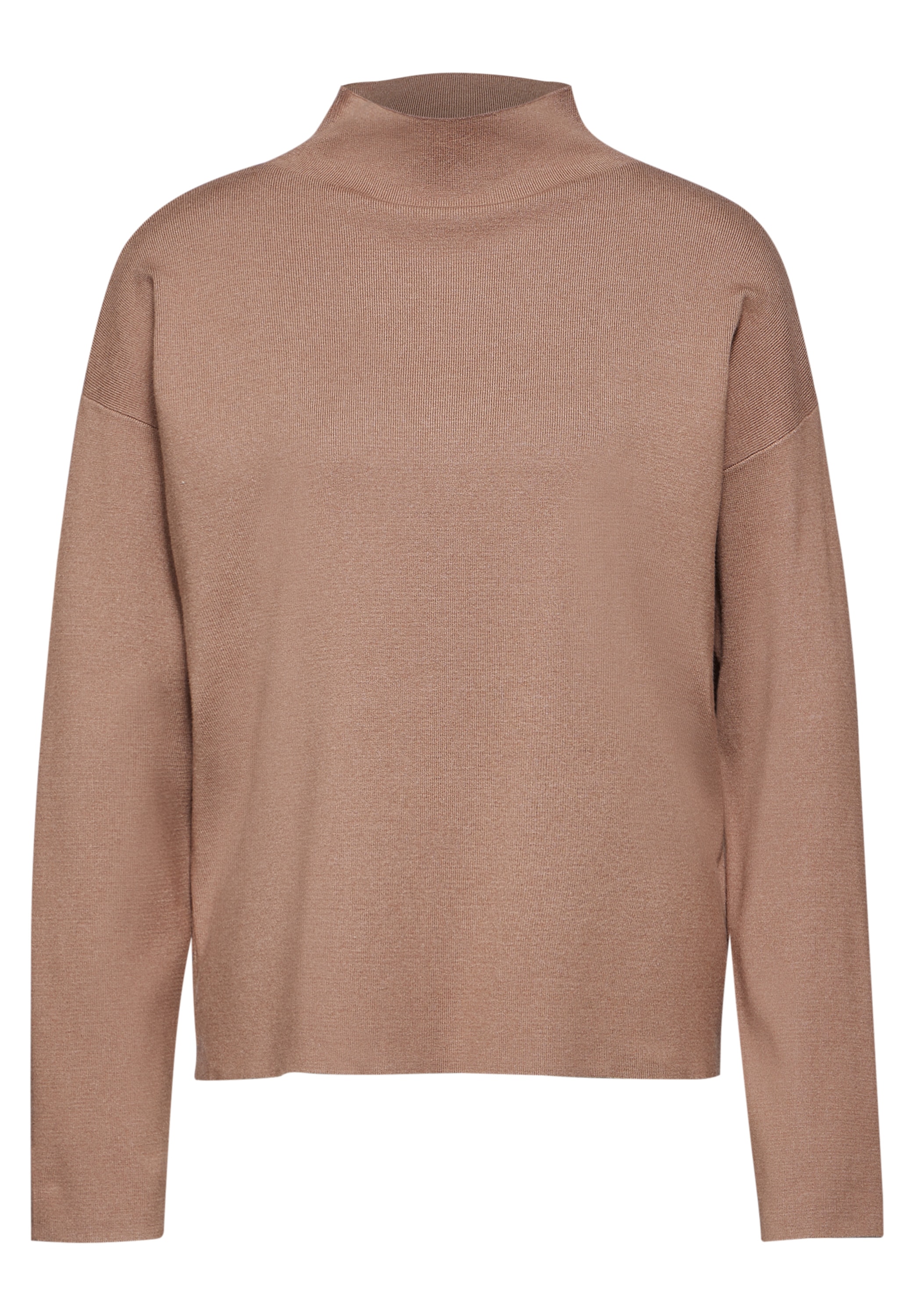 STREET ONE Strickpullover, mit Stehkragen