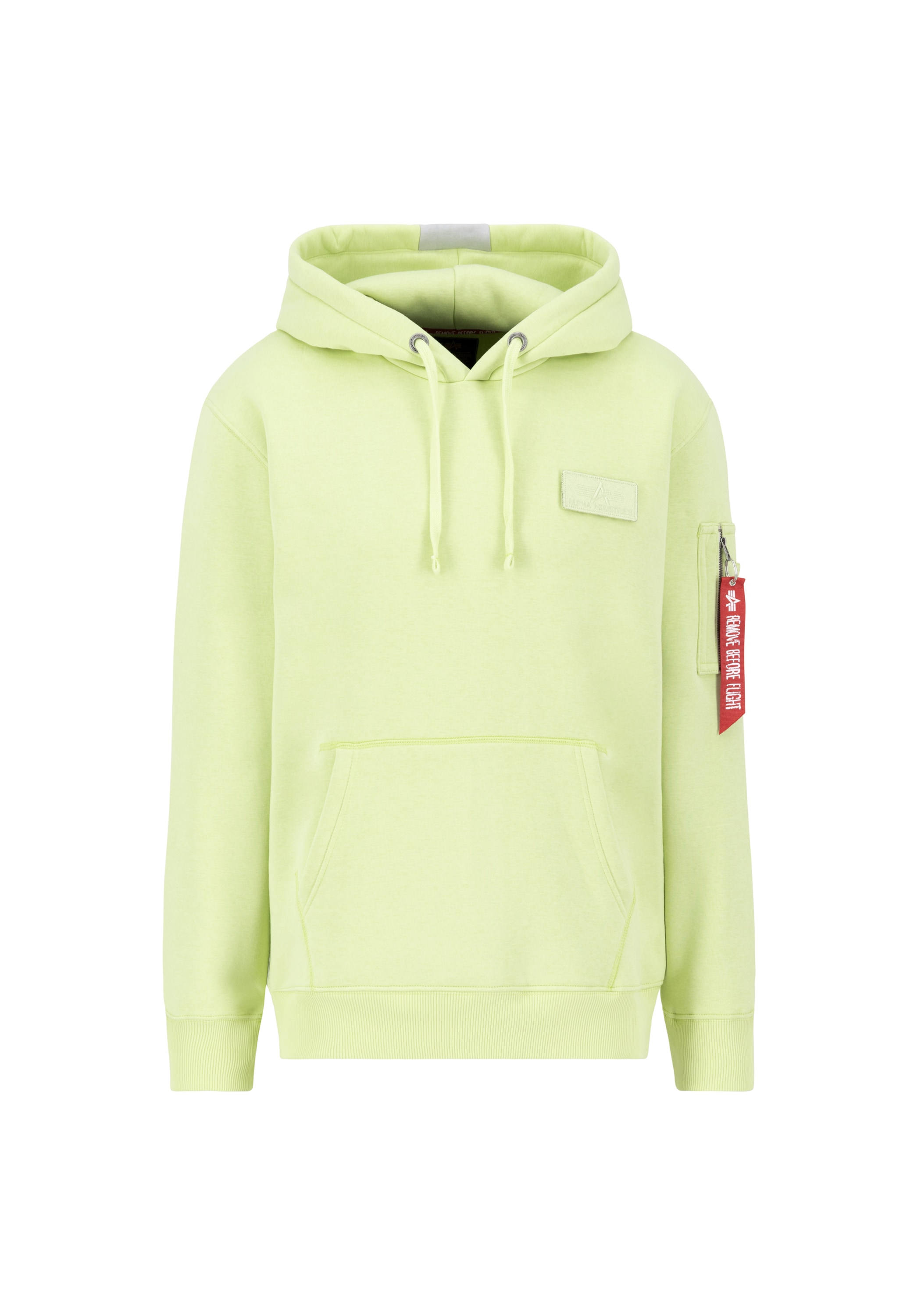 Alpha Industries Hoodie "Alpha Industries Men - Hoodies Red Stripe Hoodie"