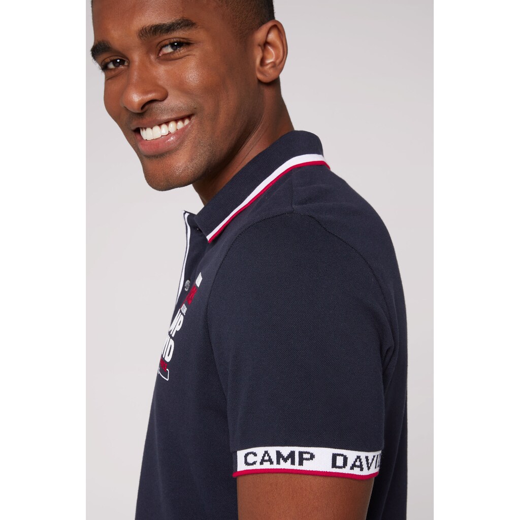 CAMP DAVID Poloshirt