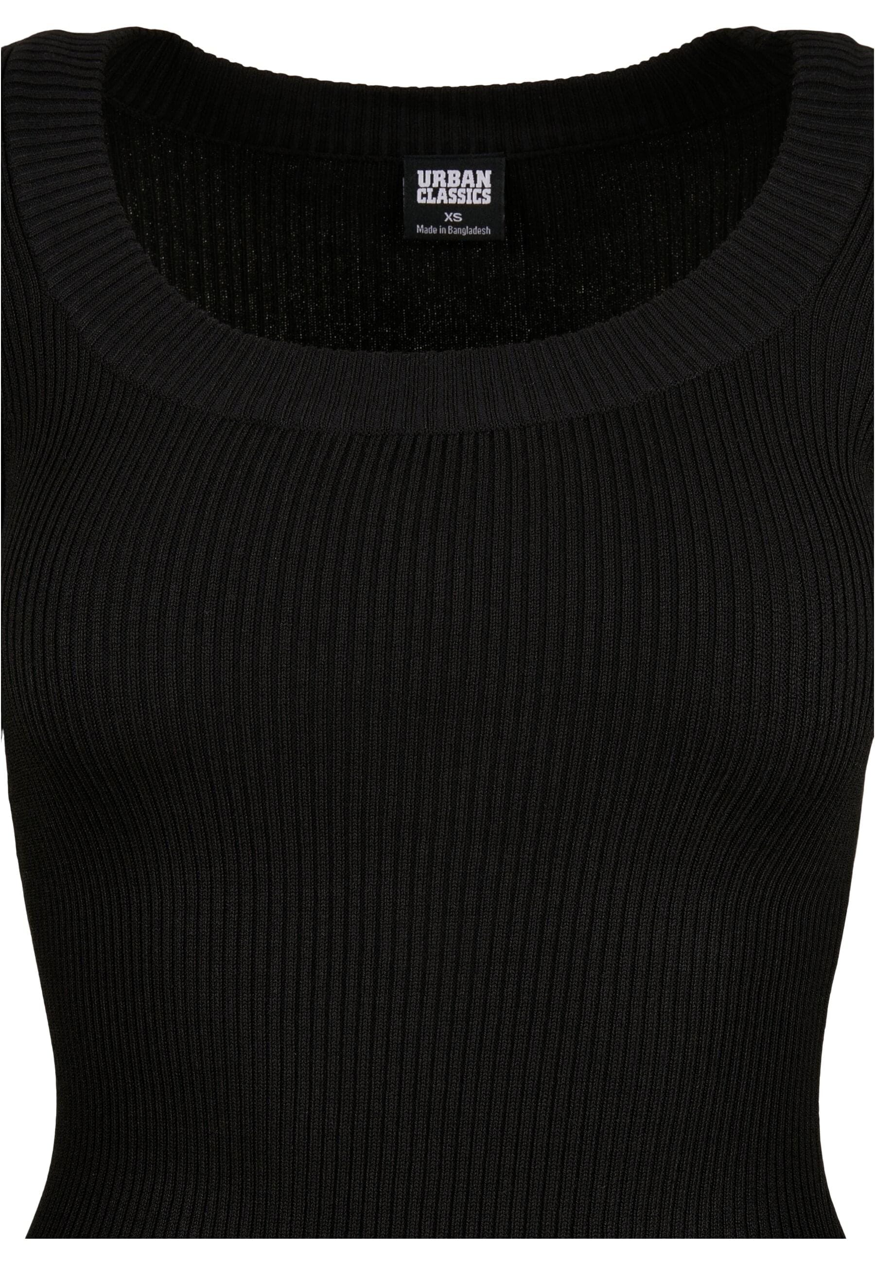 URBAN CLASSICS Rundhalspullover »Urban Classics Damen Ladies Wide Neckline Sweater«, (1 tlg.)