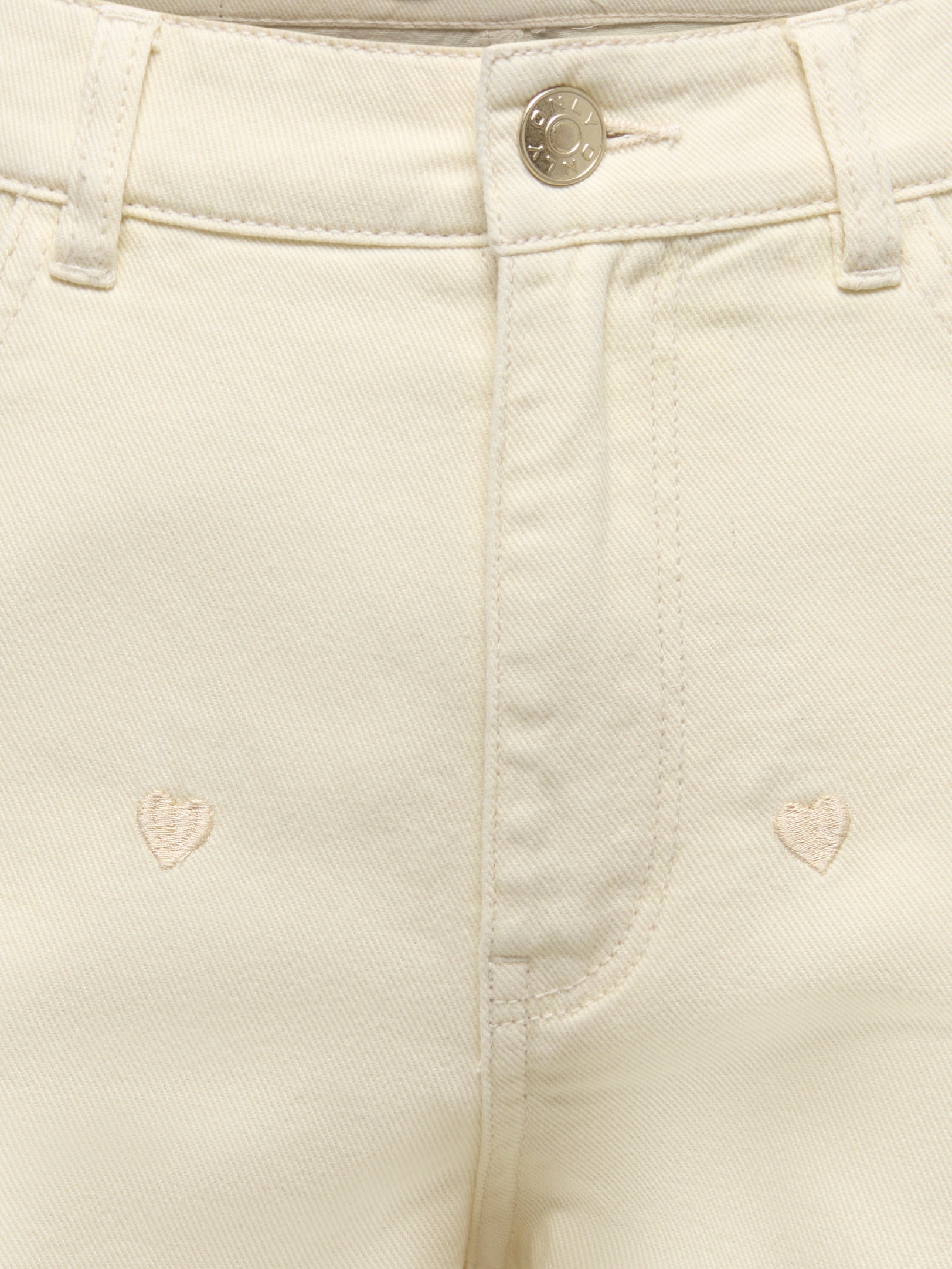 ONLY Jeansshorts »ONLVEGA HW EMBROIDERY DNM SHORTS GUANOOS« Baumwolle, High Waist