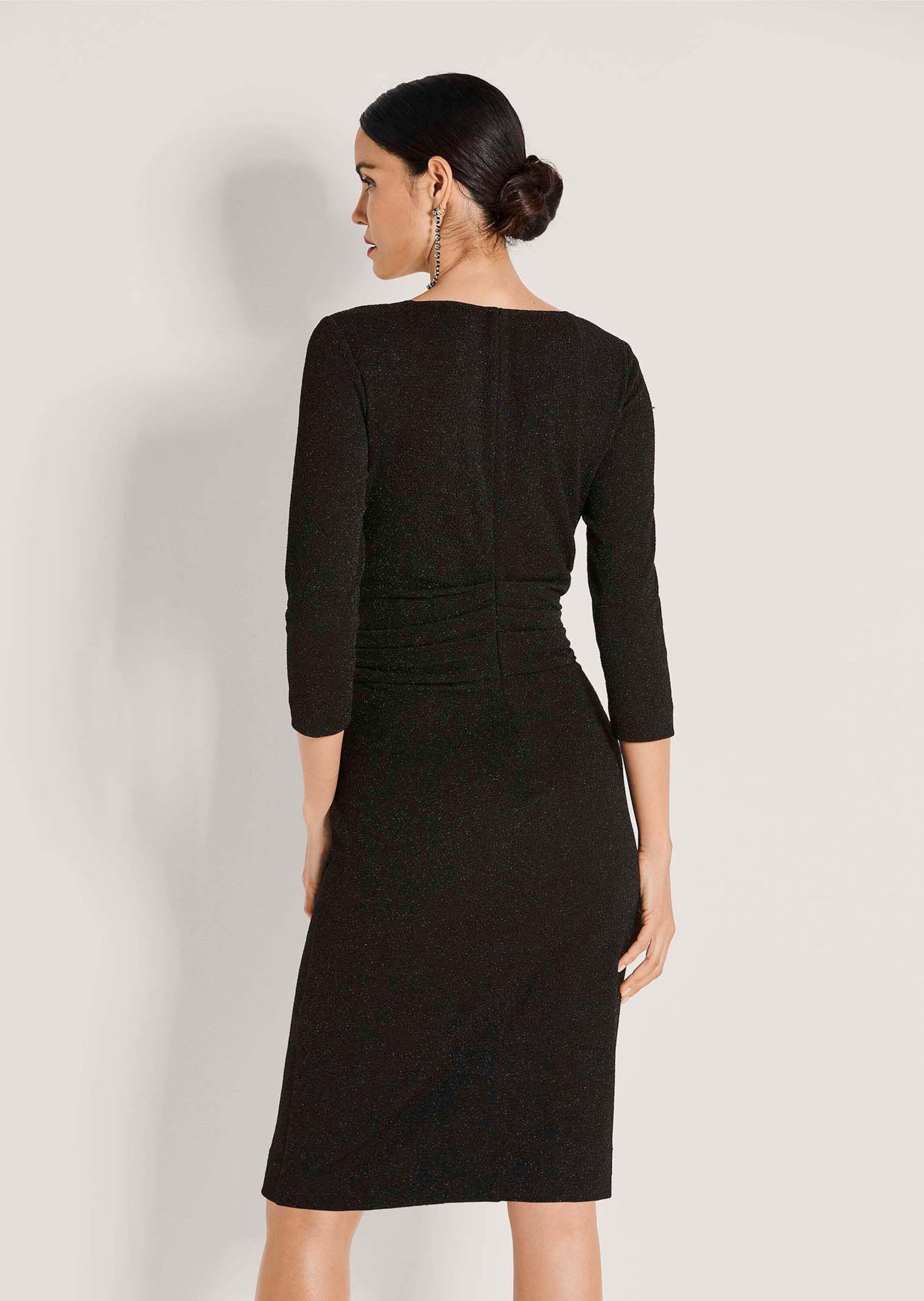 MADELEINE Etuikleid »Etuikleid Stretchkleid in Wickeloptik« Wickeloptik