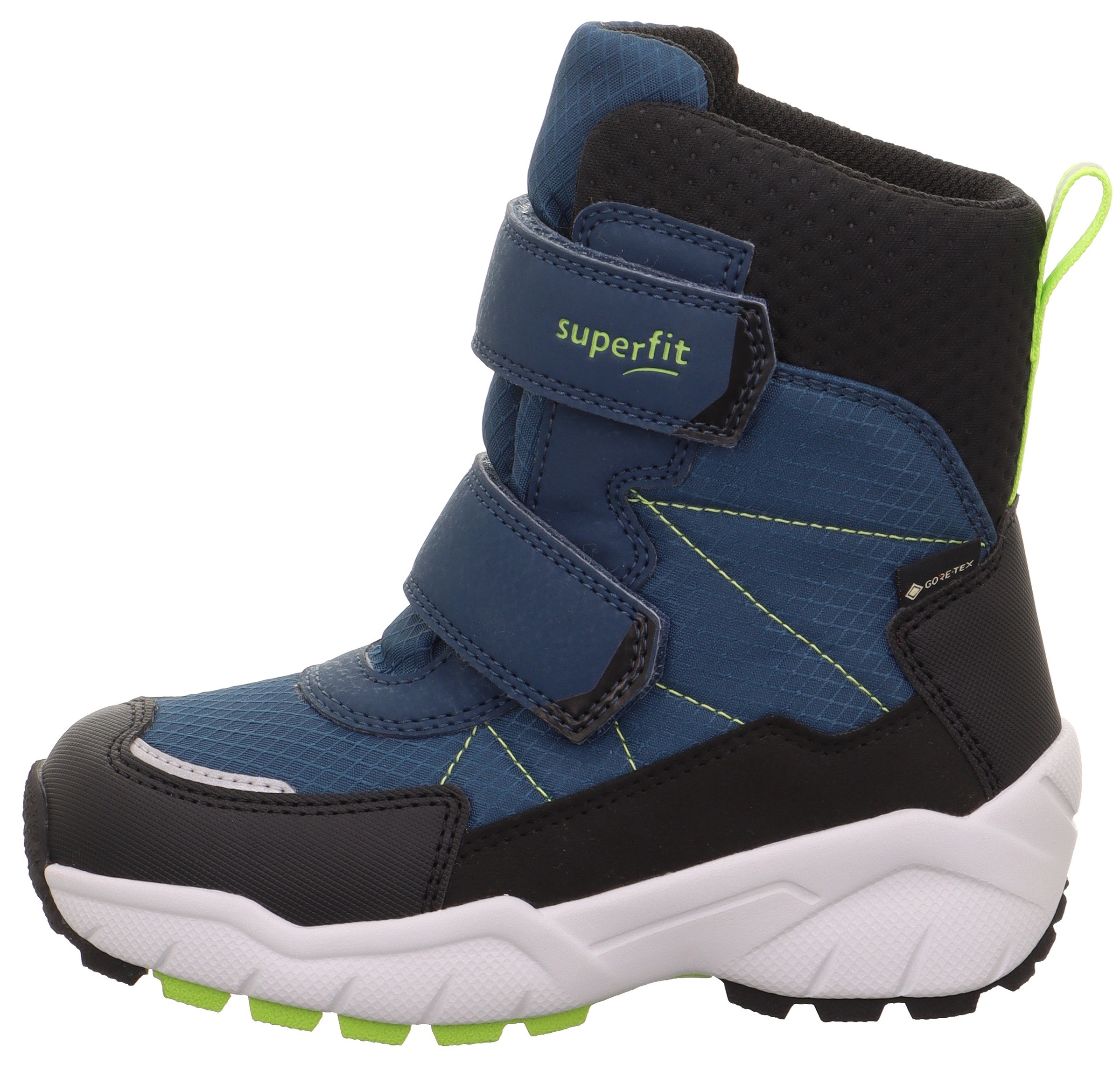 Superfit Winterstiefel »CRYSTAL WMS: mittel«, Snowboots, Winterstiefel mit Schurwoll-Innensohle