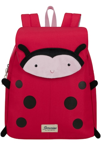 Kinderrucksack »Happy Sammies ECO, S+, Ladybug Lally«, reflektierende Details