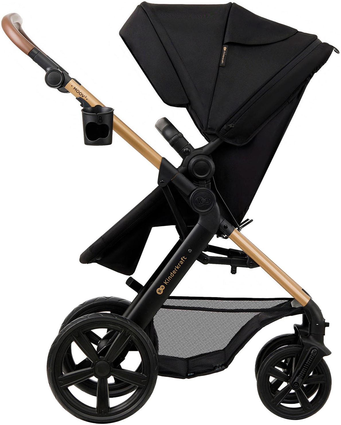 Kinderkraft Kombi-Kinderwagen »MOOV 2 3IN1«, 27 kg, mit EVA-Rädern