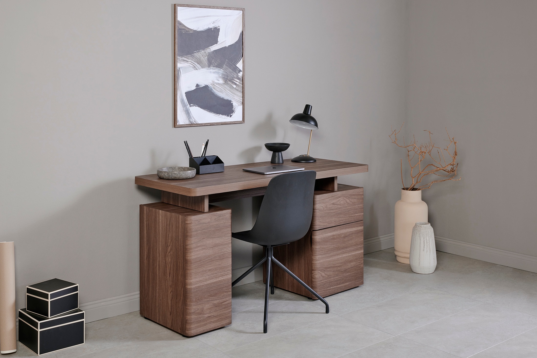 Jahnke Schreibtisch "CU-LIBRE 140" 1 Stk. tlg. platzsparender Arbeitsplatz, günstig online kaufen