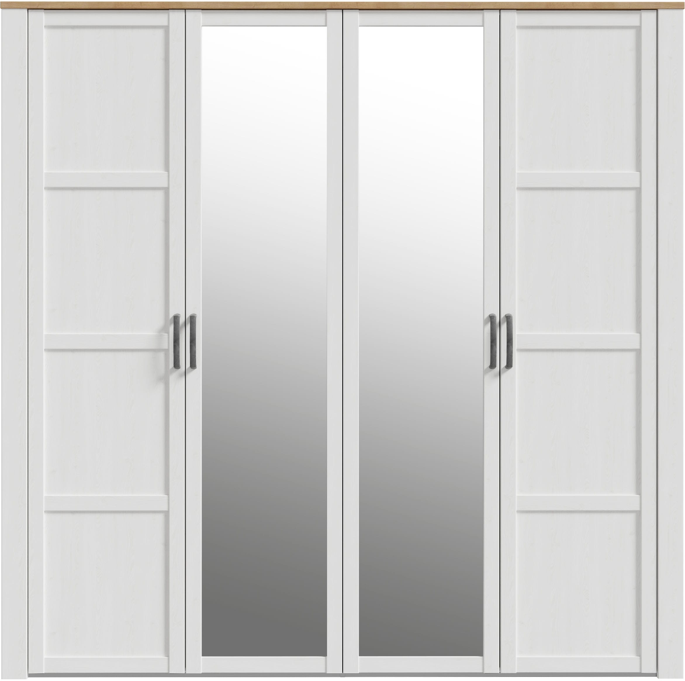 FORTE Kleiderschrank »Bohol« Höhe 214 cm, Spiegeltüre, SoftClose