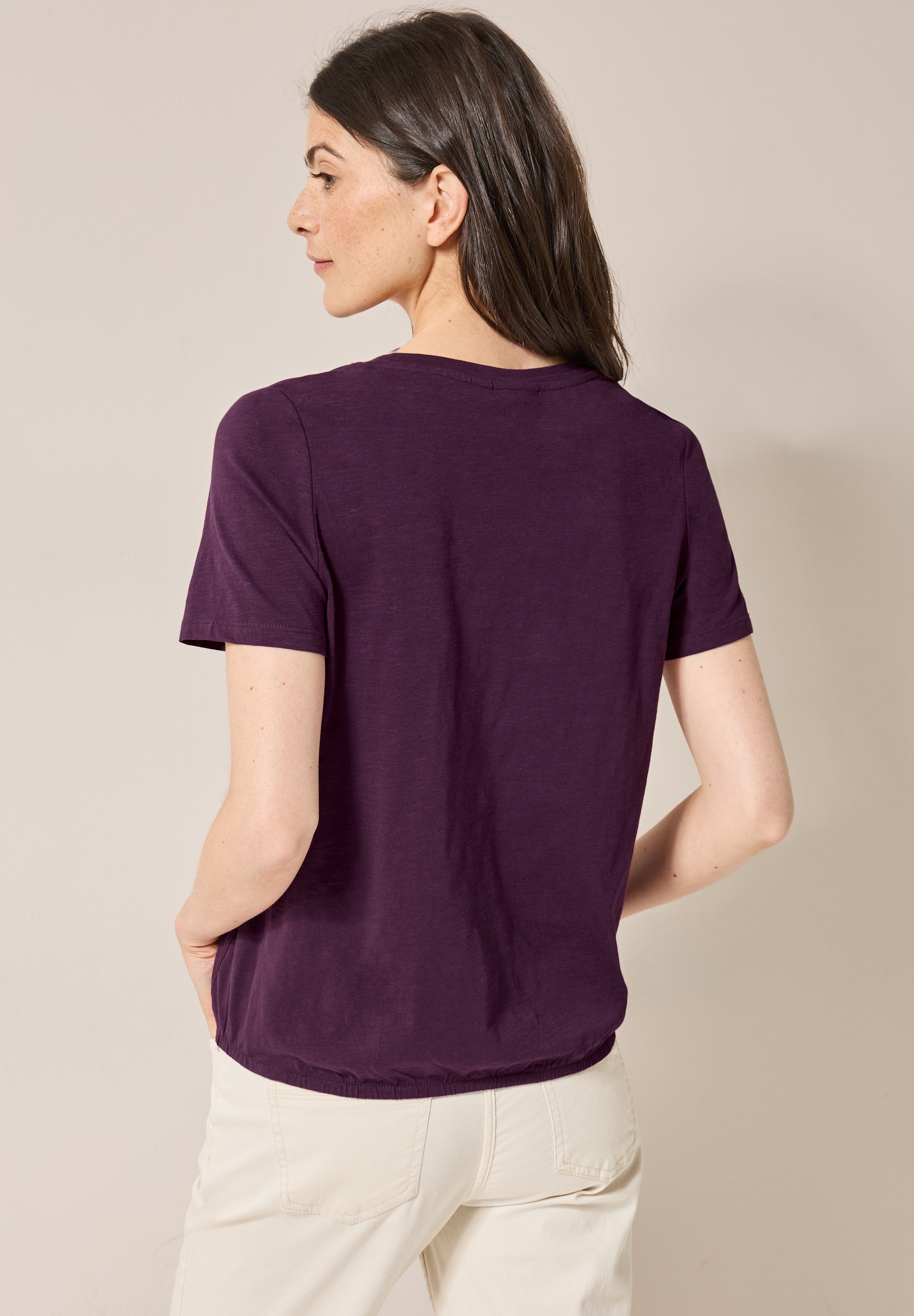 Cecil T-Shirt, aus reiner Baumwolle