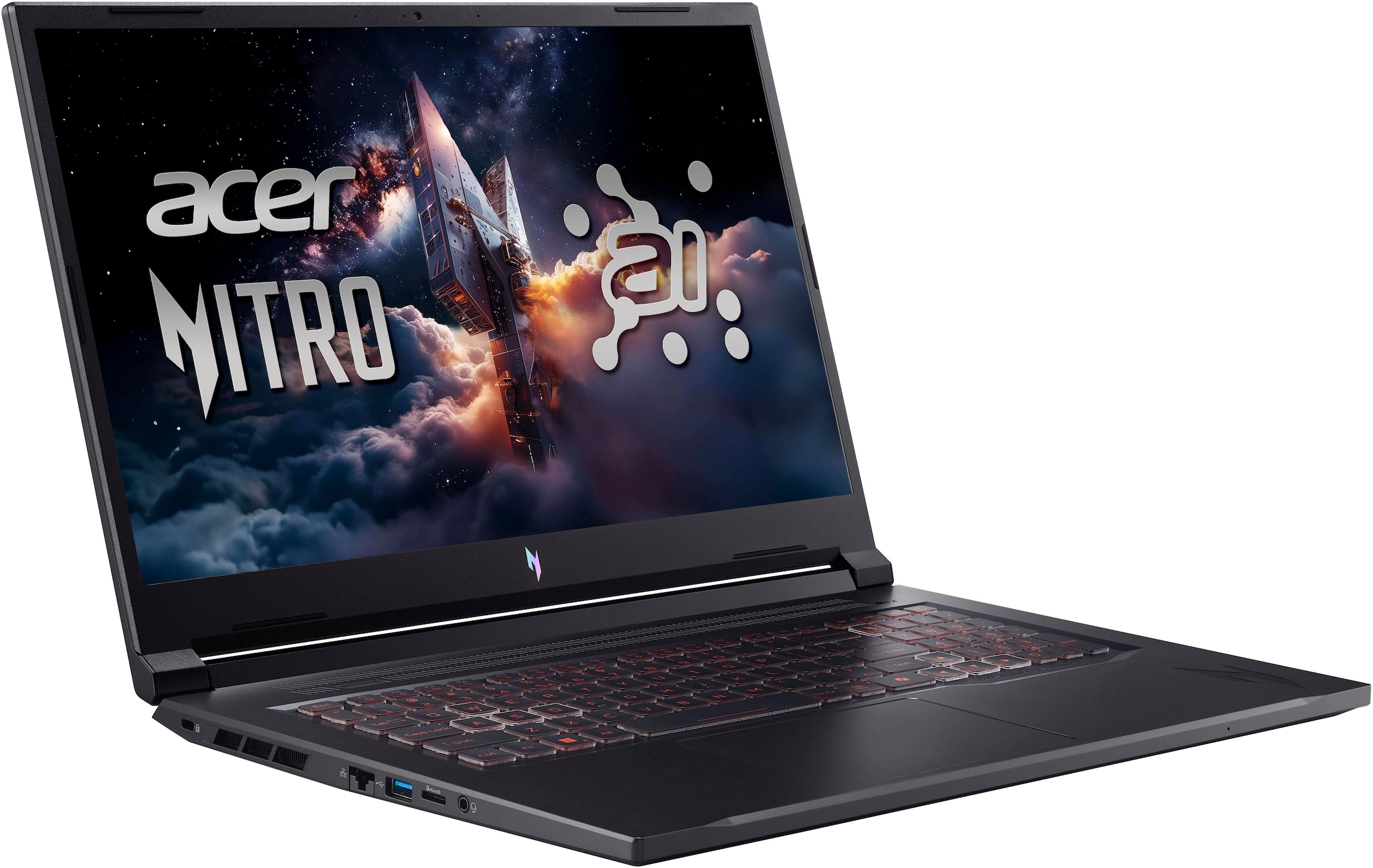 Acer Gaming-Notebook »ANV17-41 RTX 5050/5060/5070« 43,94 cm / 17,3 ″ AMD Ryzen 5 GeForce RTX 5050 512 GB SSD