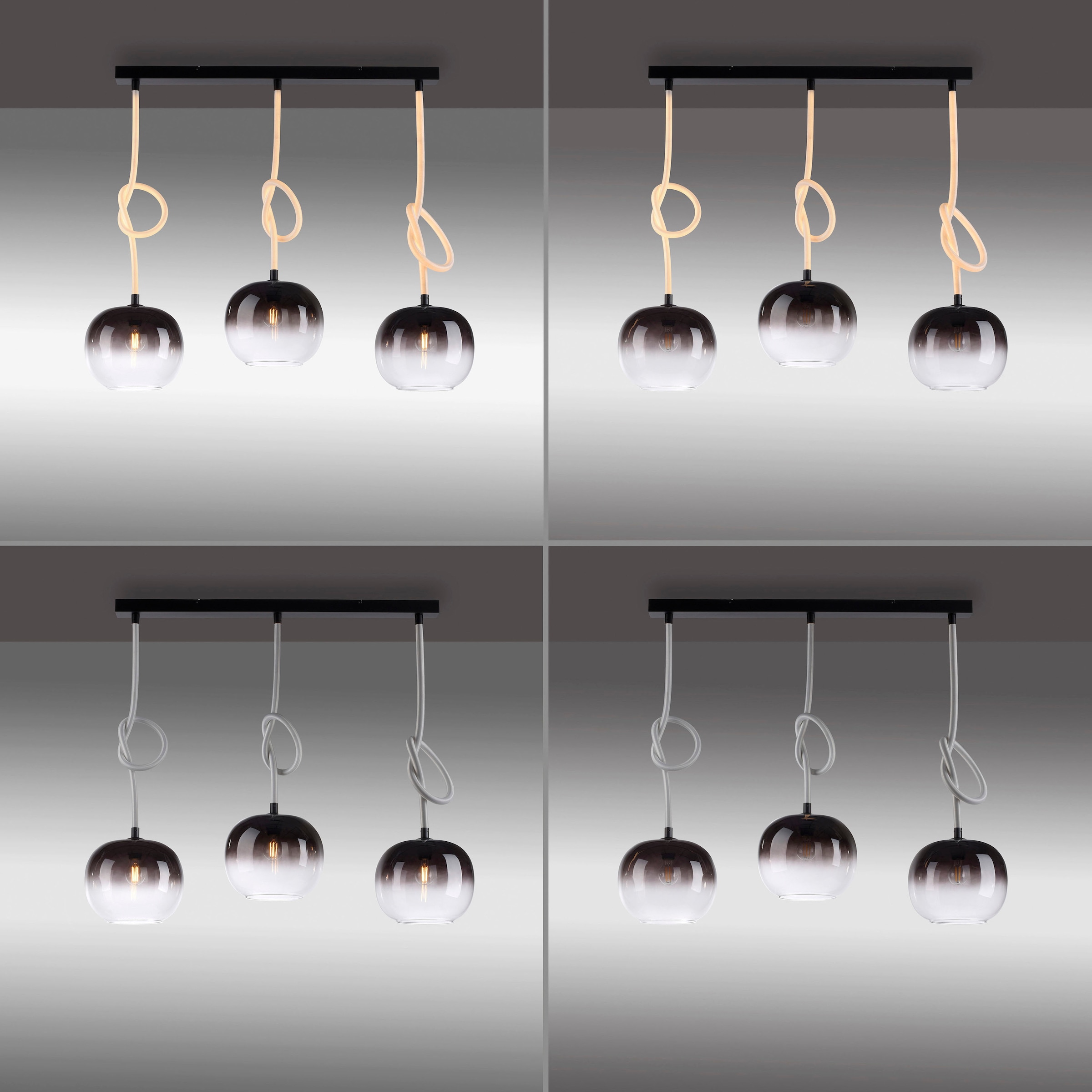 Paul Neuhaus Pendelleuchte »LUMA«, 6 flammig, Leuchtmittel LED-Board | LED fest integriert