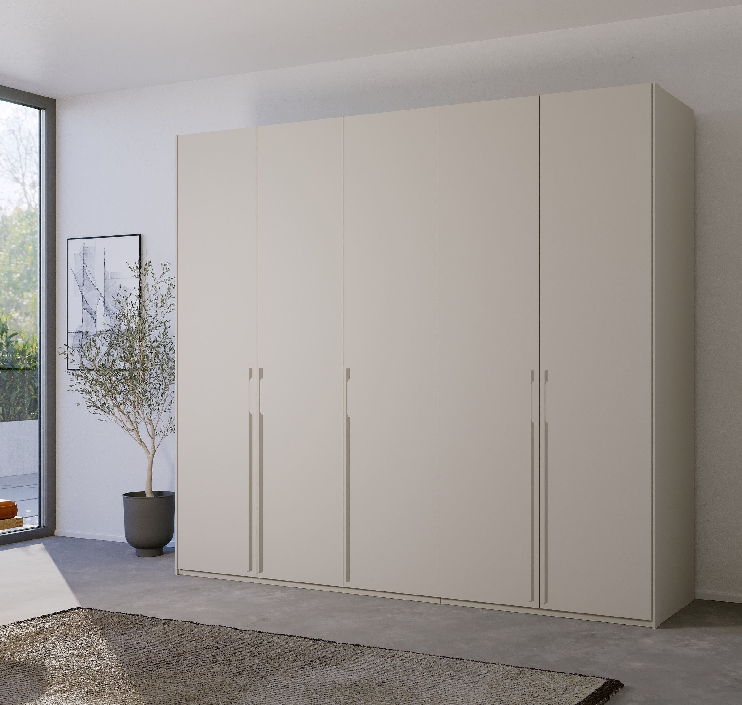 rauch Drehtürenschrank "Skat Pure" mit eleganten Griffstangen und praktisch günstig online kaufen