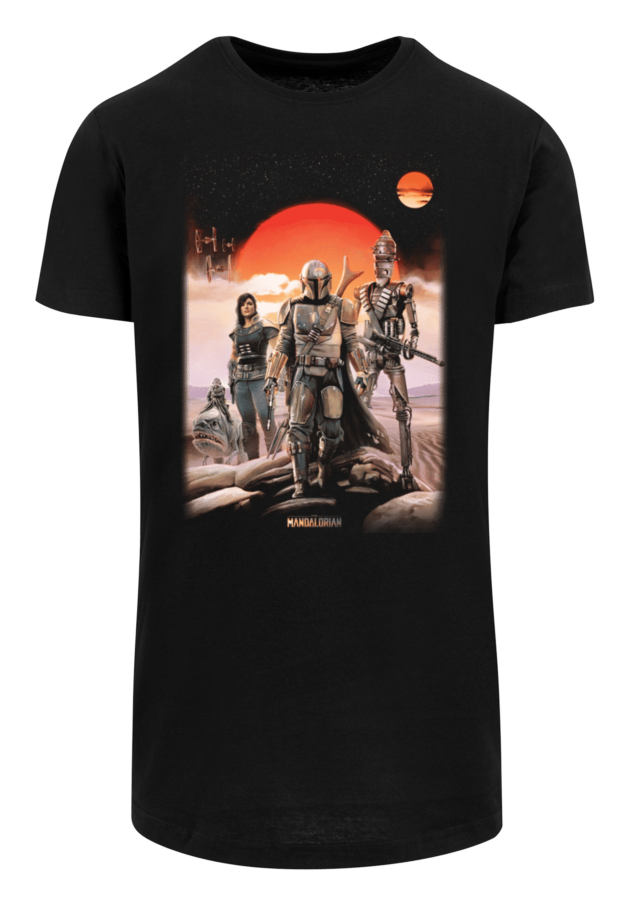 F4NT4STIC T-Shirt "Star Wars The Mandalorian Warriors", Herren,Premium Merc günstig online kaufen