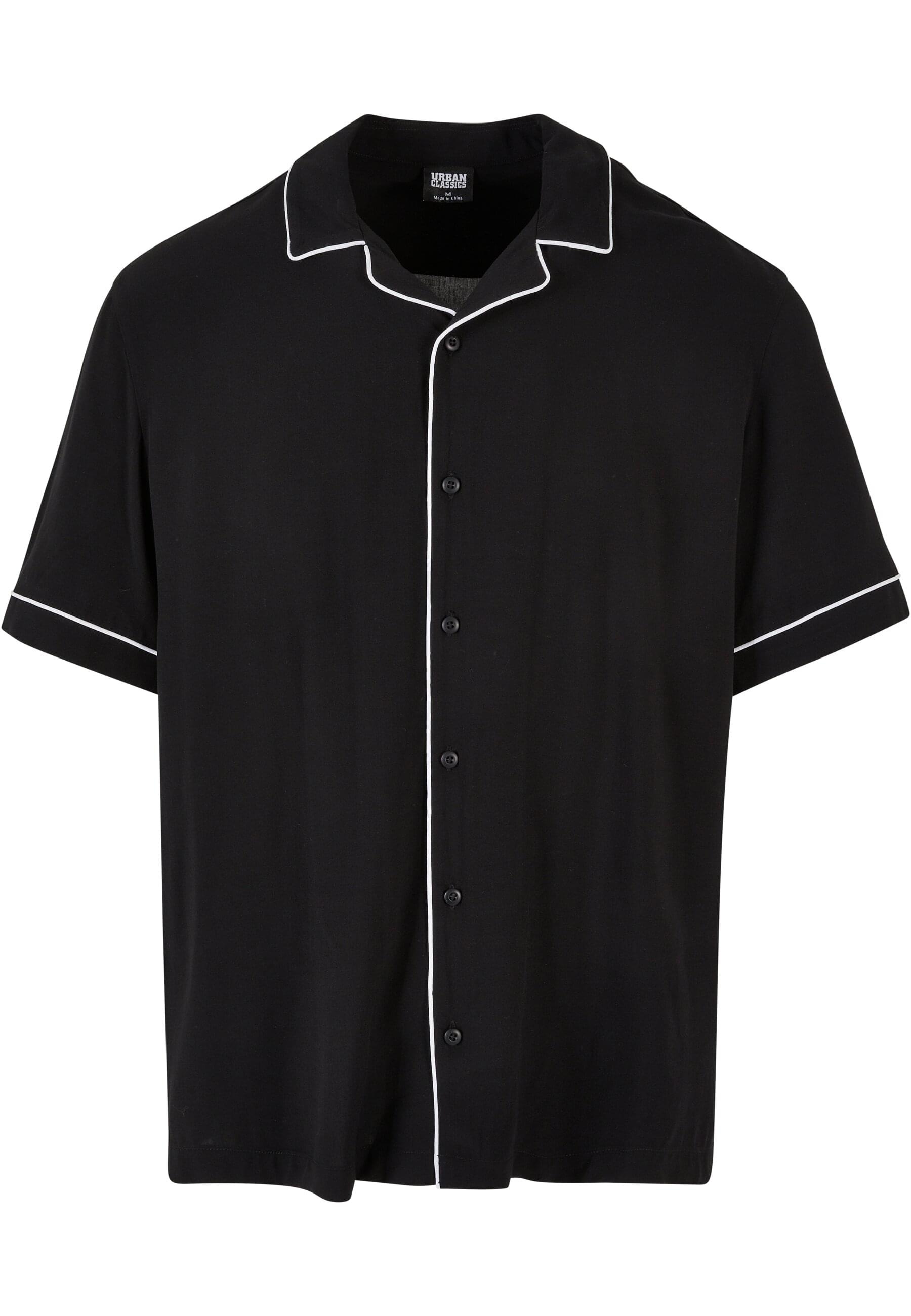 URBAN CLASSICS Karohemd "Urban Classics Herren Bowling Shirt", (1 tlg.)