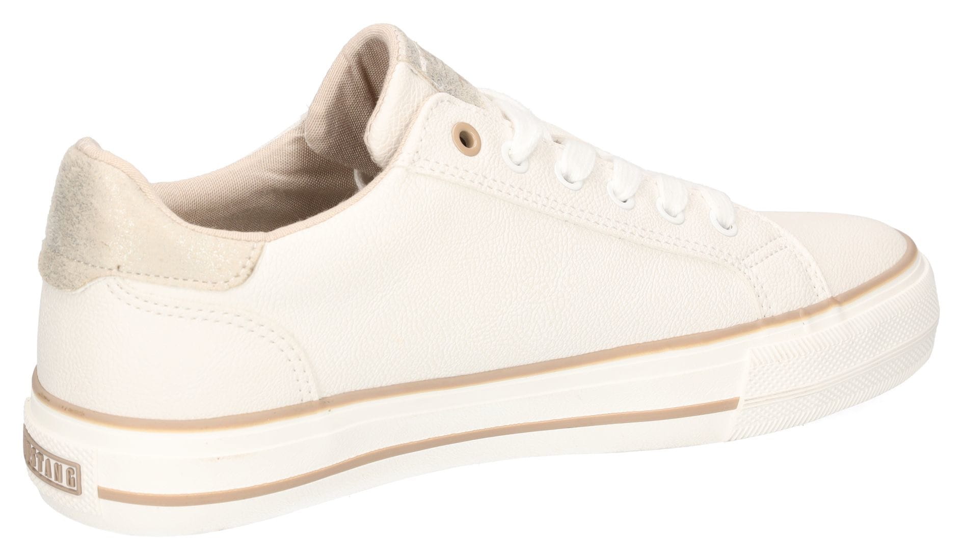 Mustang Shoes Sneaker, Freizeitschuh, Halbschuh, Schnürschuh mit modischem Design