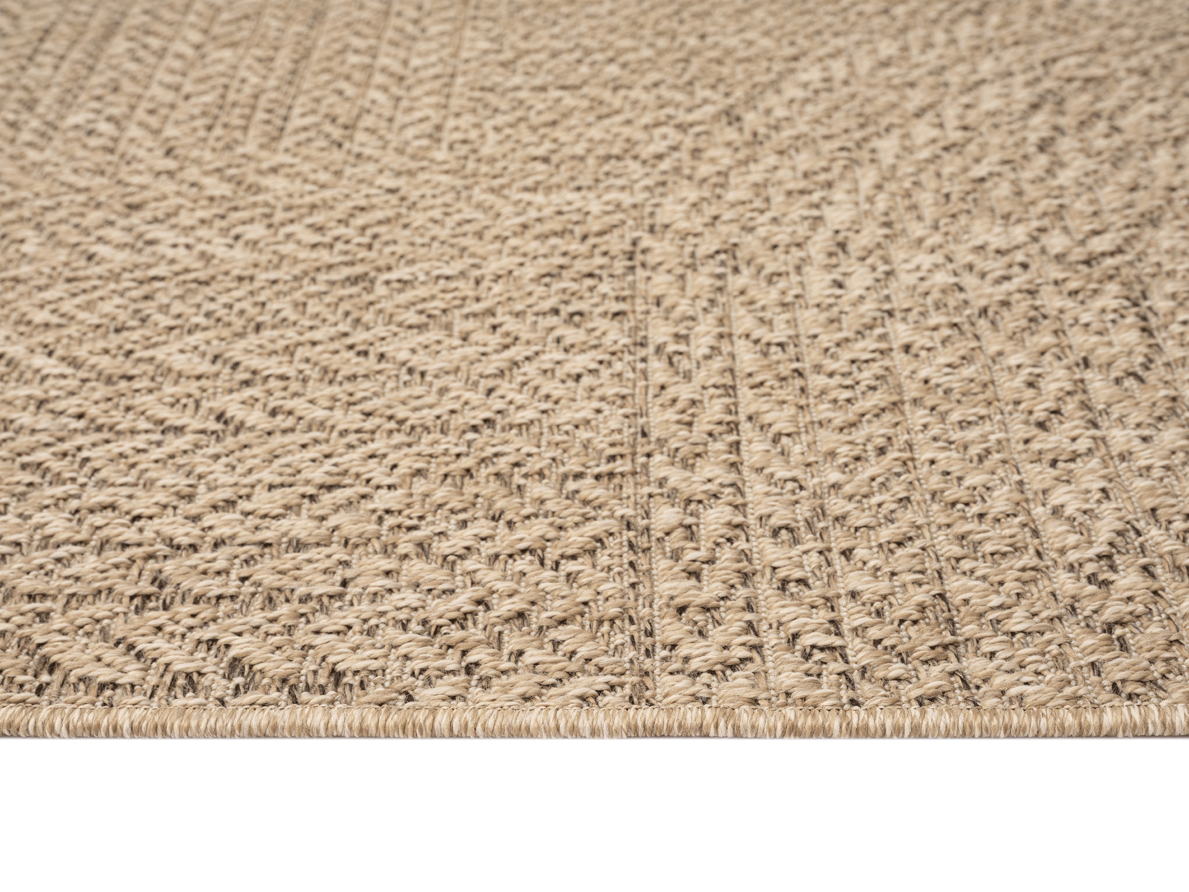 Merinos Kilimas »Kenzy 7« rechteckig 1 mm aukštis robuster In- ir Lauko Kilimas im natürlichen Jute-Look wetterfest