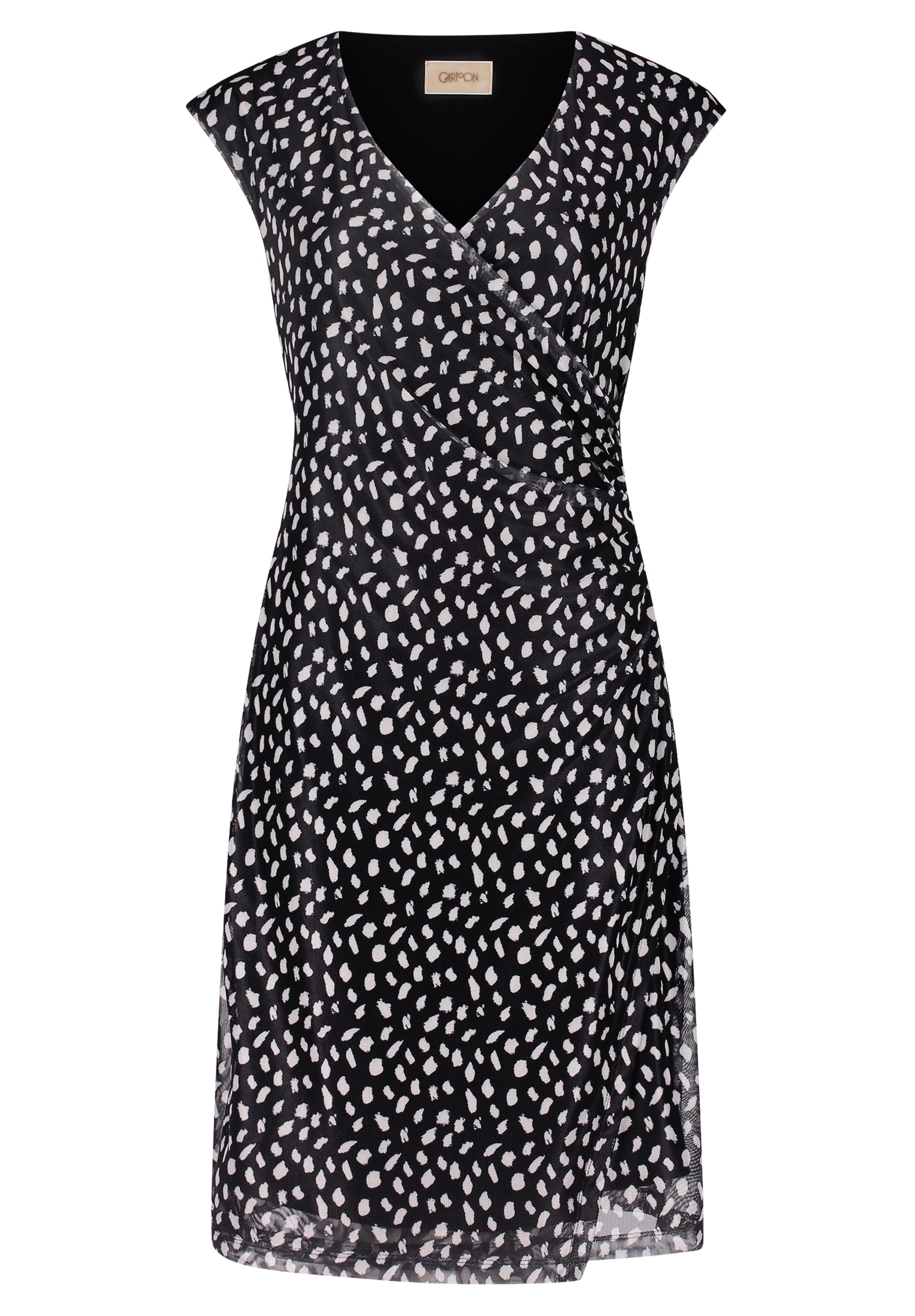 Cartoon Druckkleid »Cartoon Casual-Kleid ohne Arm«, Muster