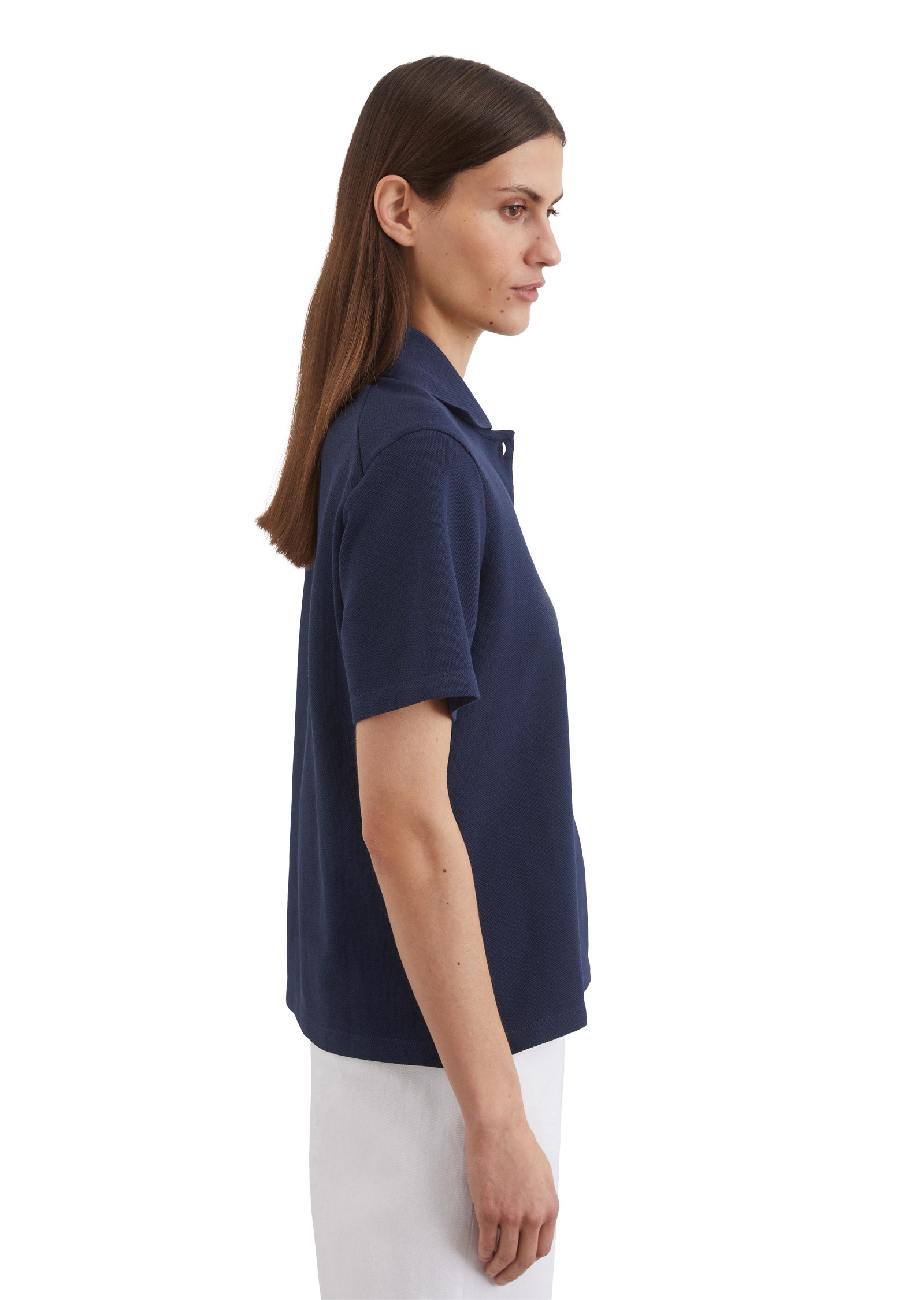 Marc O'Polo Poloshirt »mit Honeycomb-Struktur«