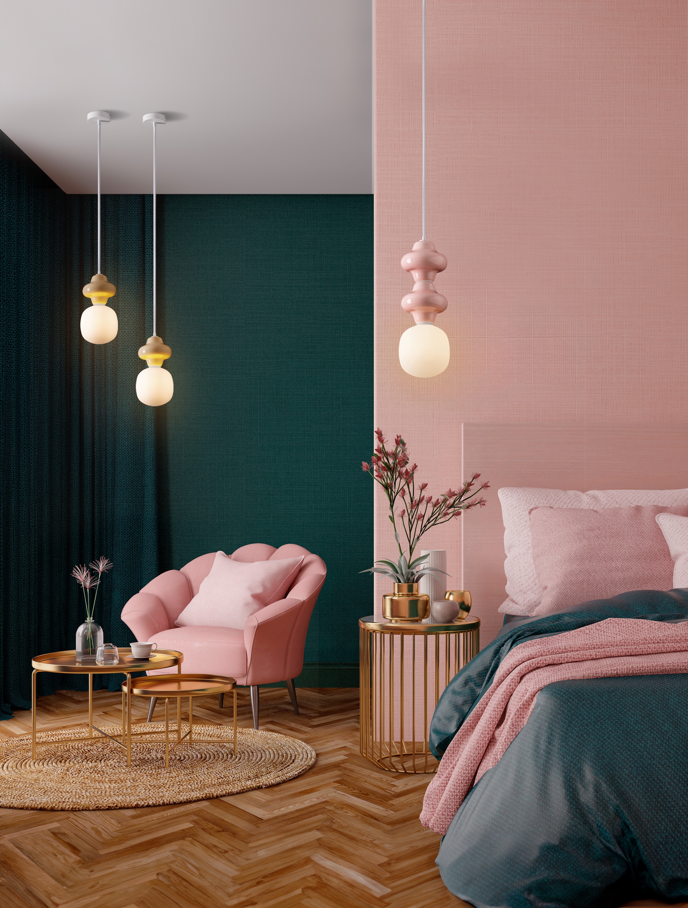 Nova Luce Pendelleuchte »CLIO«, 1 flammig