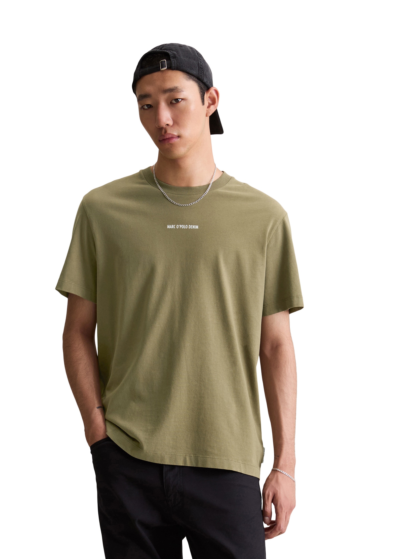 Marc OPolo DENIM T-Shirt "aus soft-touch Bio-Baumwolle" günstig online kaufen