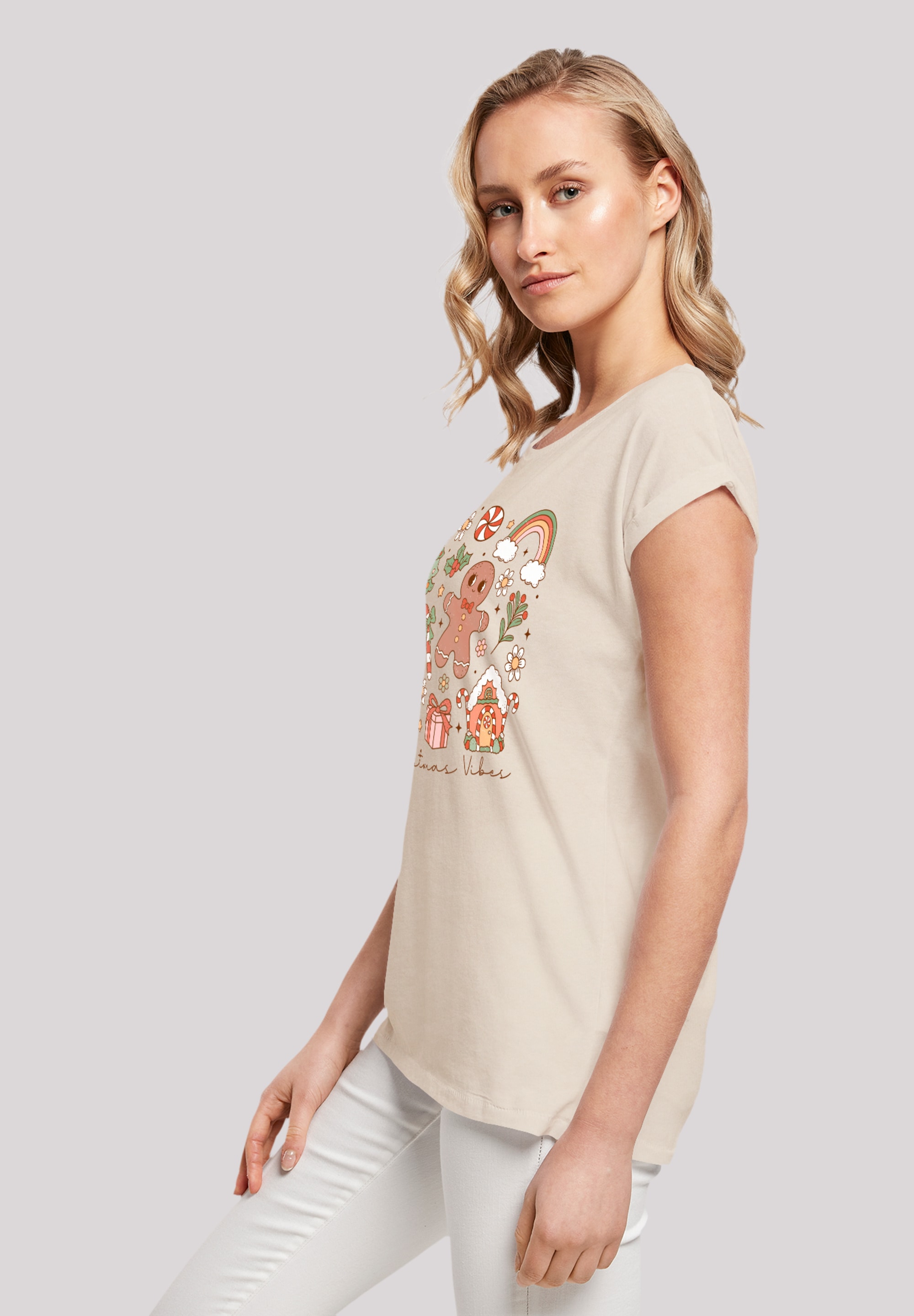 F4NT4STIC T-Shirt »Weihnachten Vibes Cozy Cute Winter«, Premium Qualität, Weihnachts-Kollection