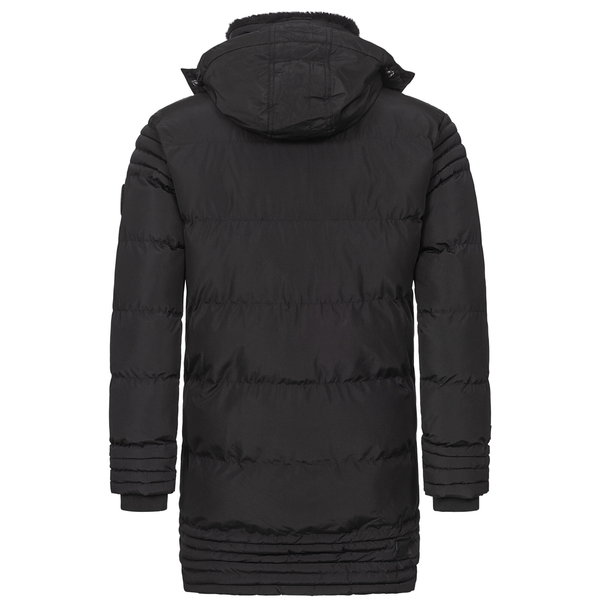Alessandro Salvarini Winterjacke »ASVenico«, mit Teddyfelleinsatz