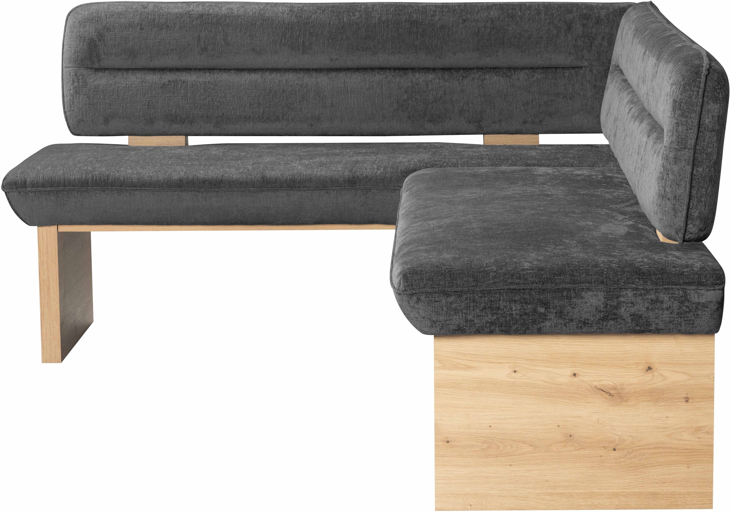 Home affaire Eckbank »Louise Polsterbank, Esszimmerbank, Küchenbank«, mit Nosag Wellenfedern im Sitz für mehr Komfort, Breite 212x170 cm