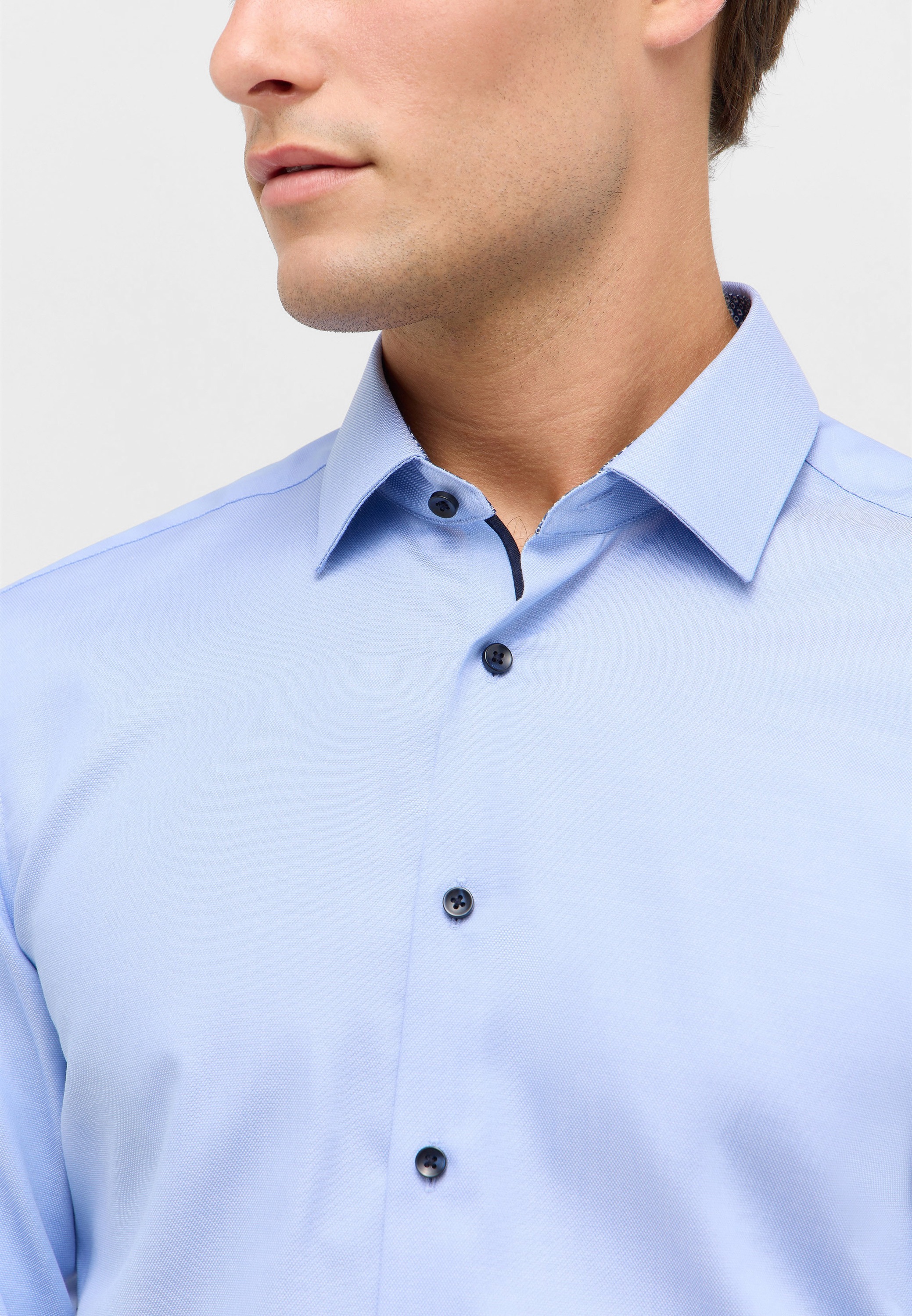 Eterna Langarmhemd »SLIM FIT«, NON IRON (bügelfrei)