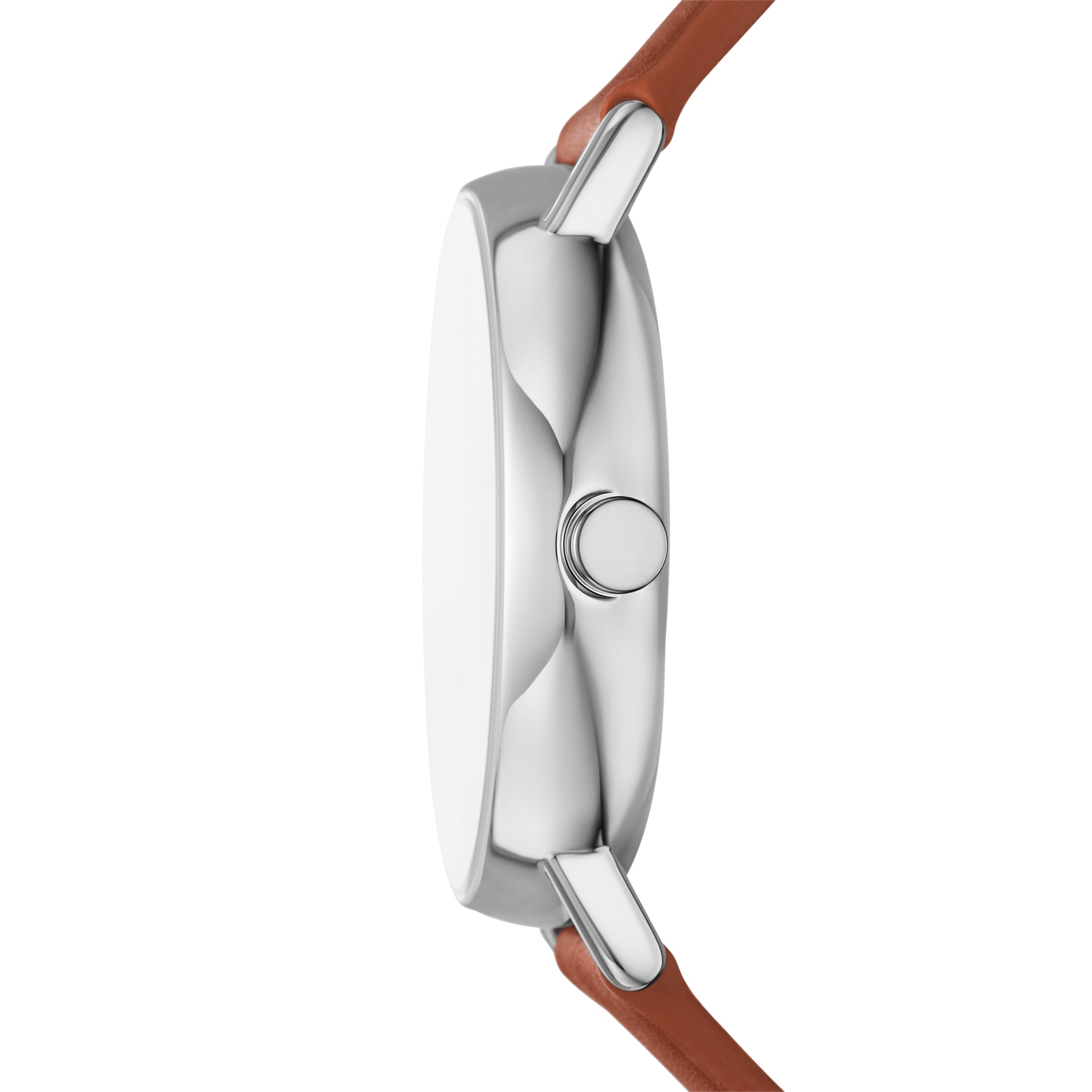 Skagen Quarzuhr »SIGNATUR«, Armbanduhr, Herrenuhr, Lederarmband, analog, Tag, Wochentag