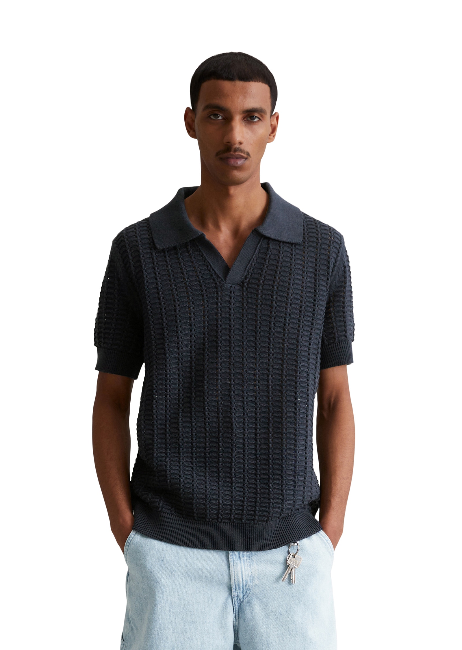 Marc OPolo DENIM Poloshirt "aus reiner Bio-Baumwolle" günstig online kaufen