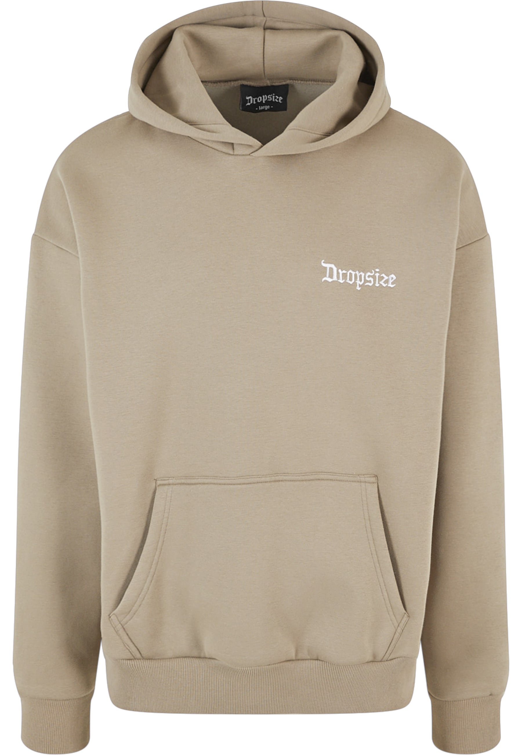 Dropsize Kapuzenpullover "Dropsize Herren Heavy Oversize Embo Hoodie" 1 Stk günstig online kaufen