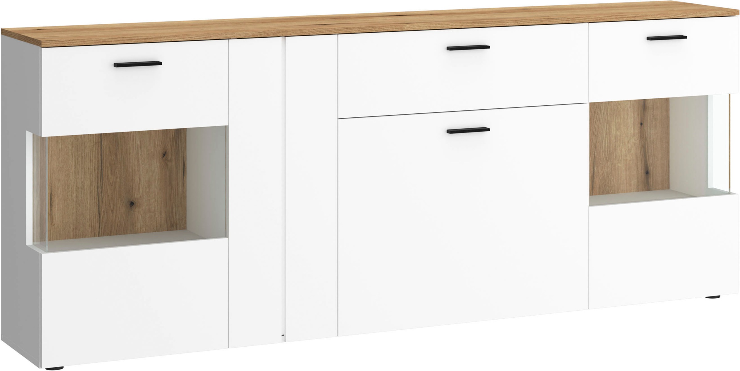 Home affaire Sideboard "Dalano" Breite ca.199 cm günstig online kaufen