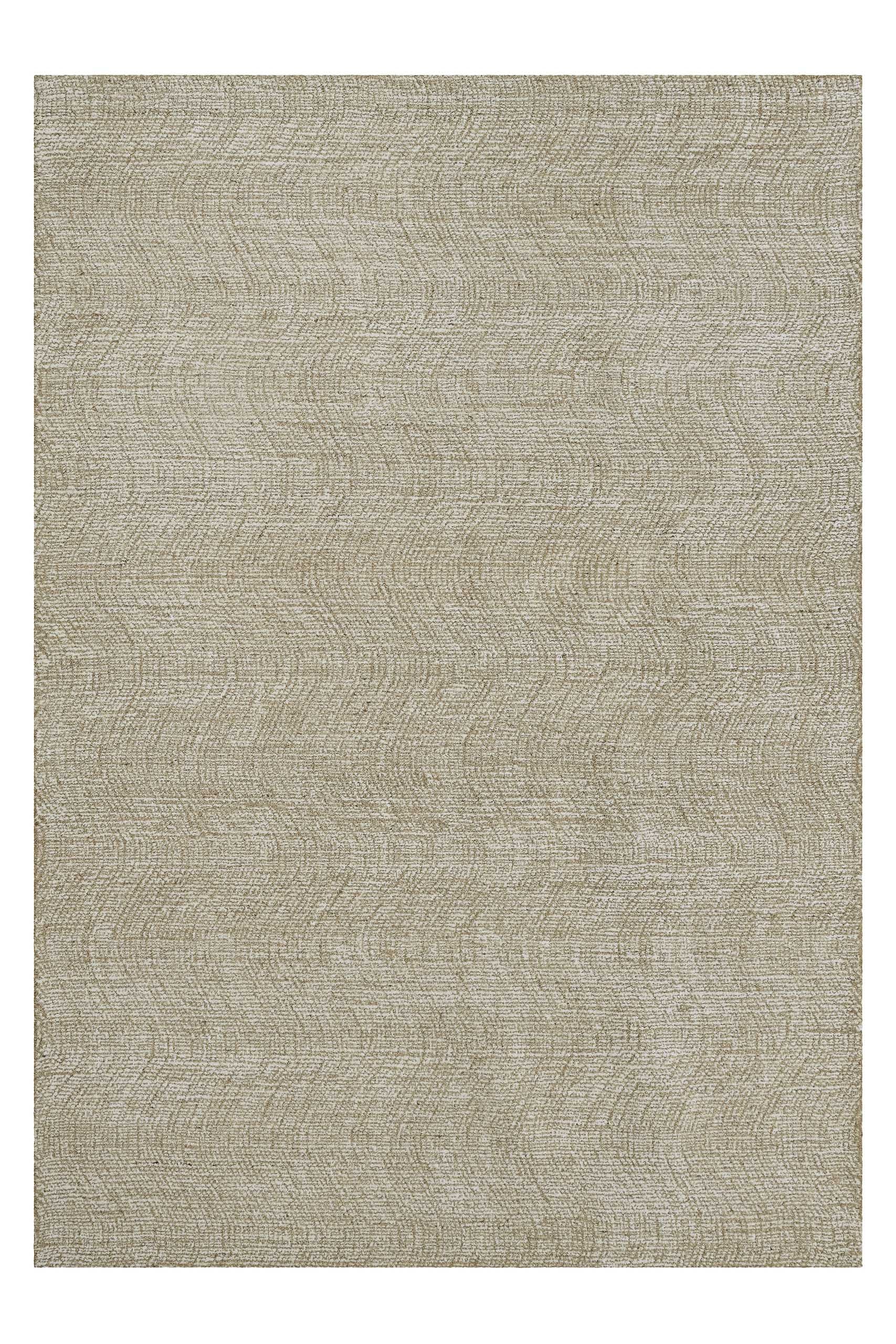 Wecon home Wollteppich »Hamptons THIRTEEN«, rechteckig, 10 mm Höhe, Läufer, Schurwolle, Kurzflor, Wohnzimmer, Schlafzimmer, elegant, Welle