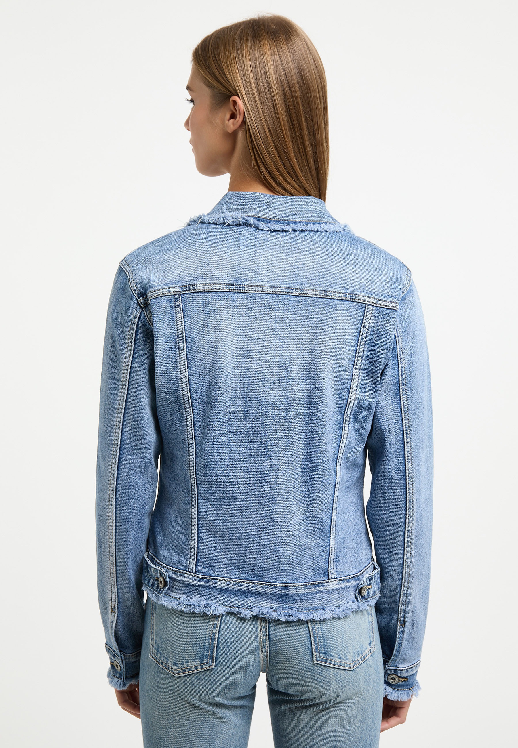 Frieda & Freddies Jeansjacke "Denim Jacket / Petty with F-Badge" günstig online kaufen