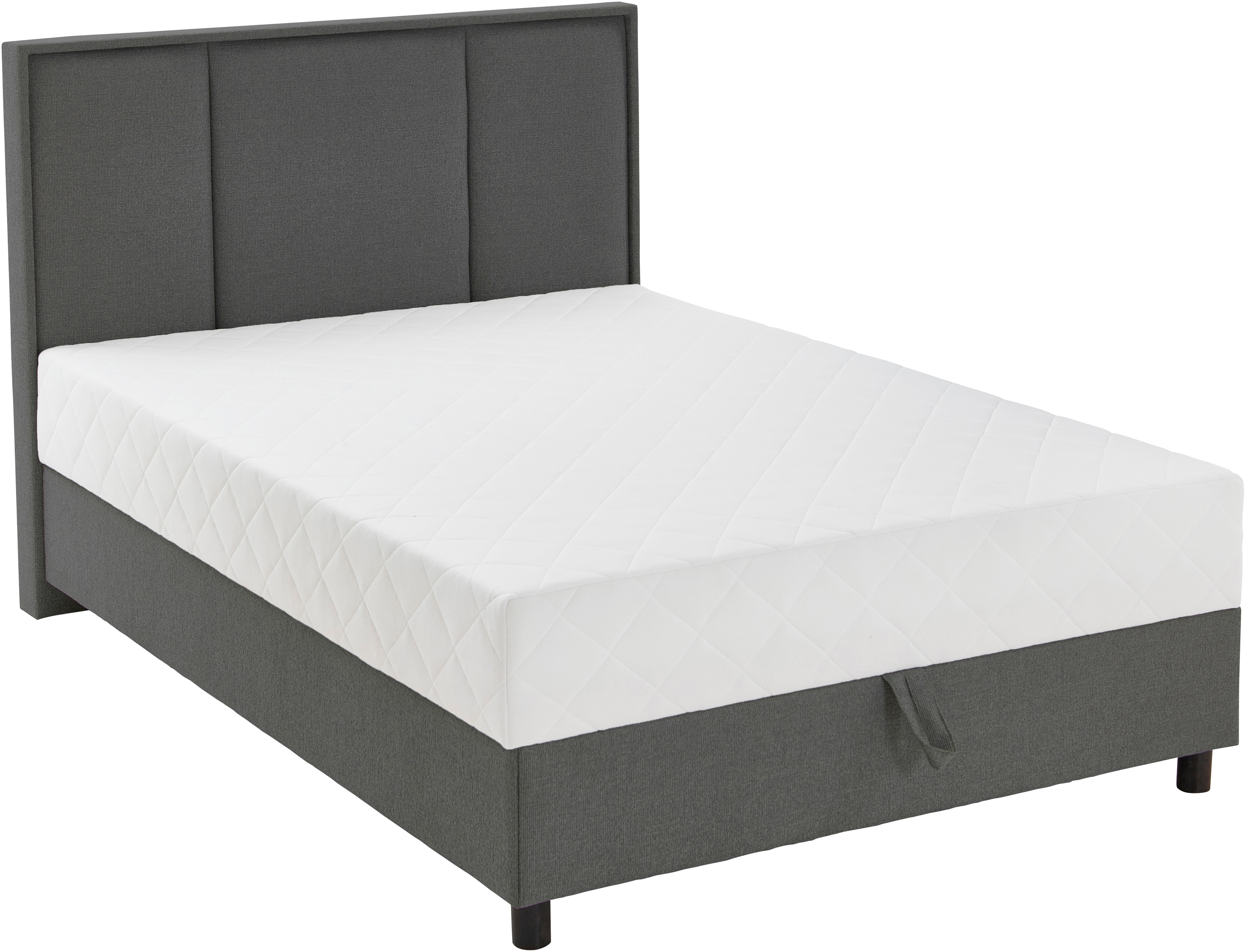 ATLANTIC home collection Boxbett "ARLA" mit Taschen-Federkernmatratze und Bettkasten