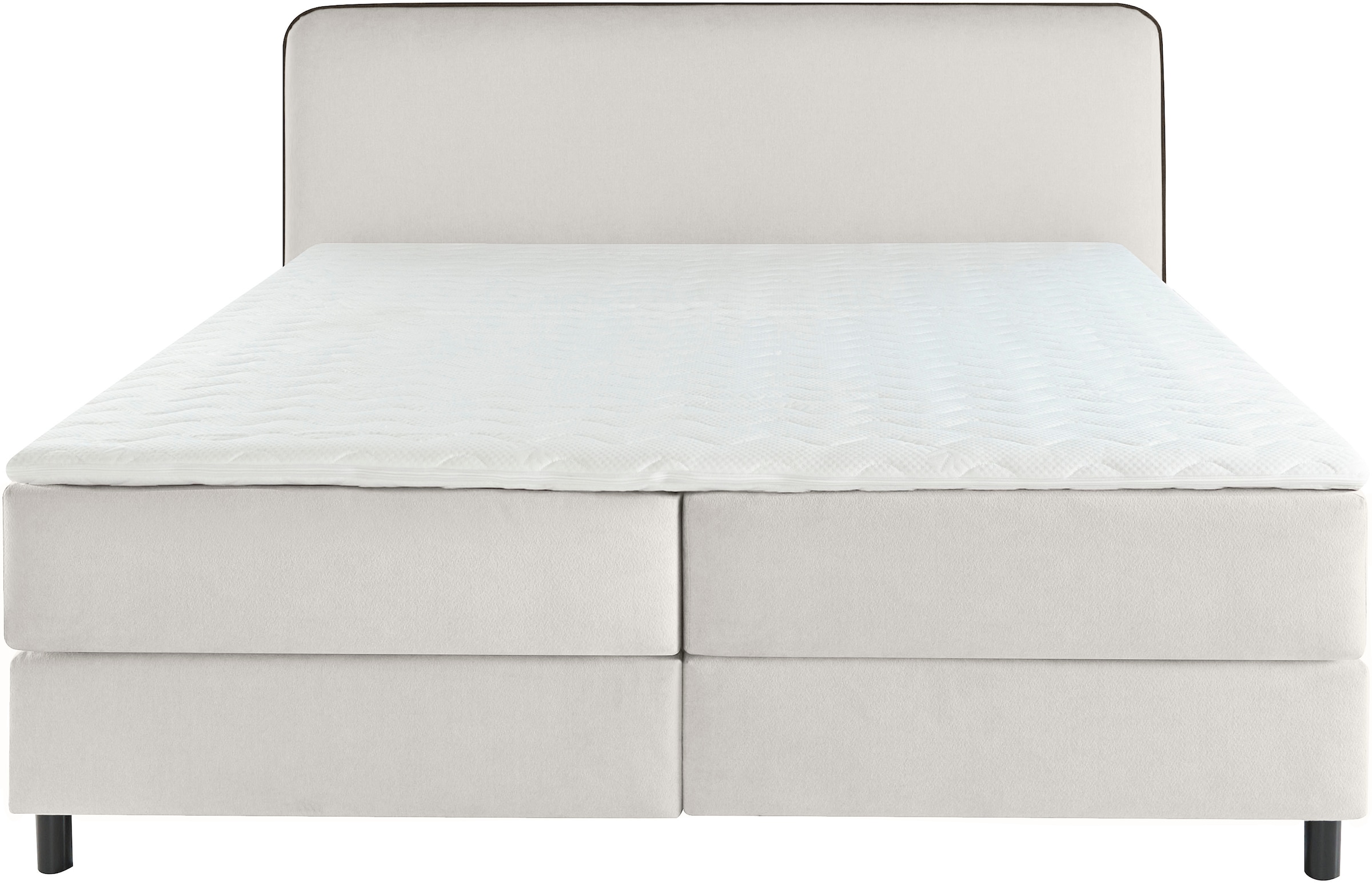 s.Oliver Boxspringbett »Kuhmo in verschiedenen Größen inkl. Topper« wahlweise mit Bonnell- oder TTFK-Matratze in H2, H3 o. H4 erhältlich