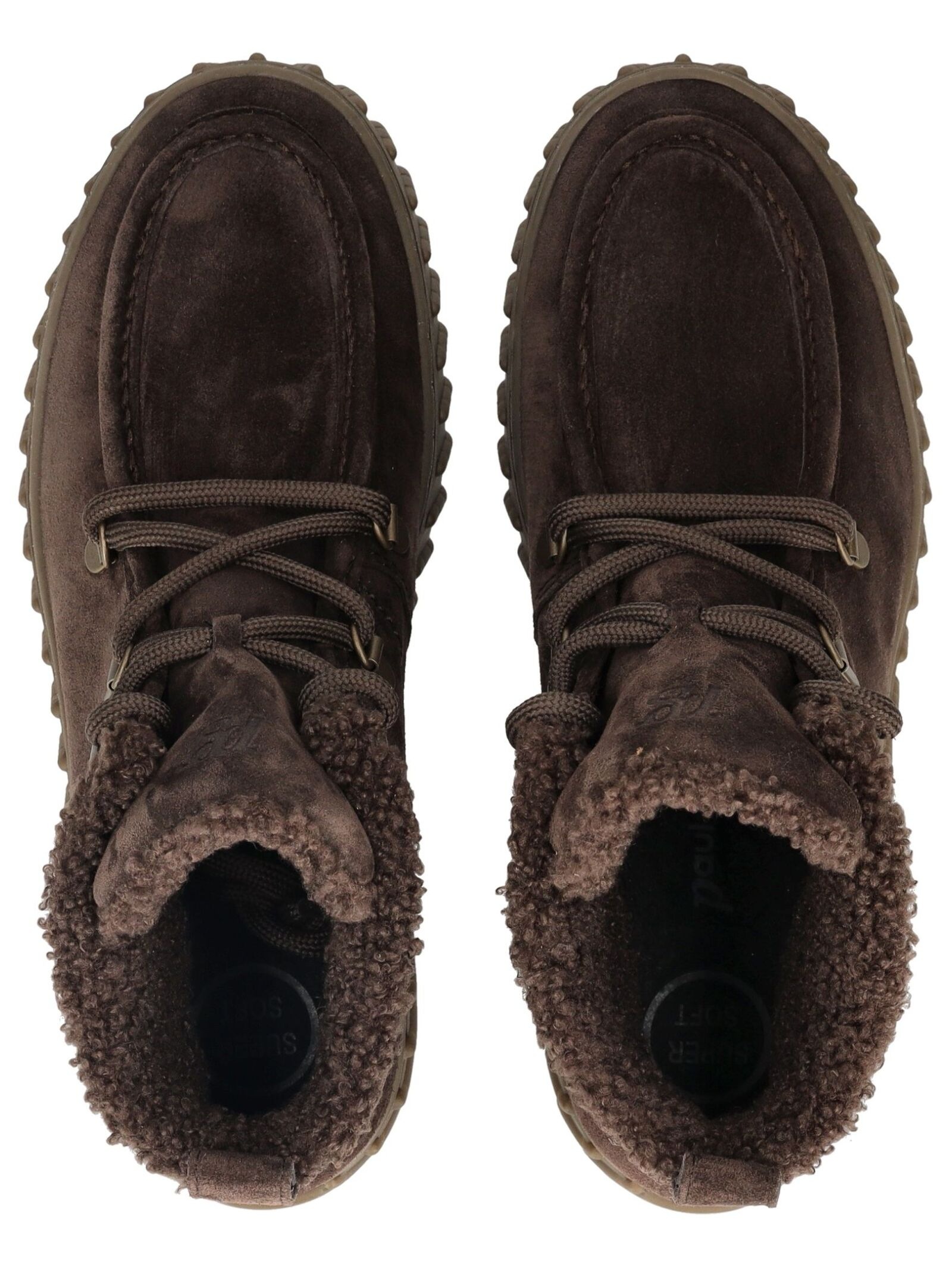 Paul Green Schnürstiefelette »Paul Green Stiefelette Veloursleder«