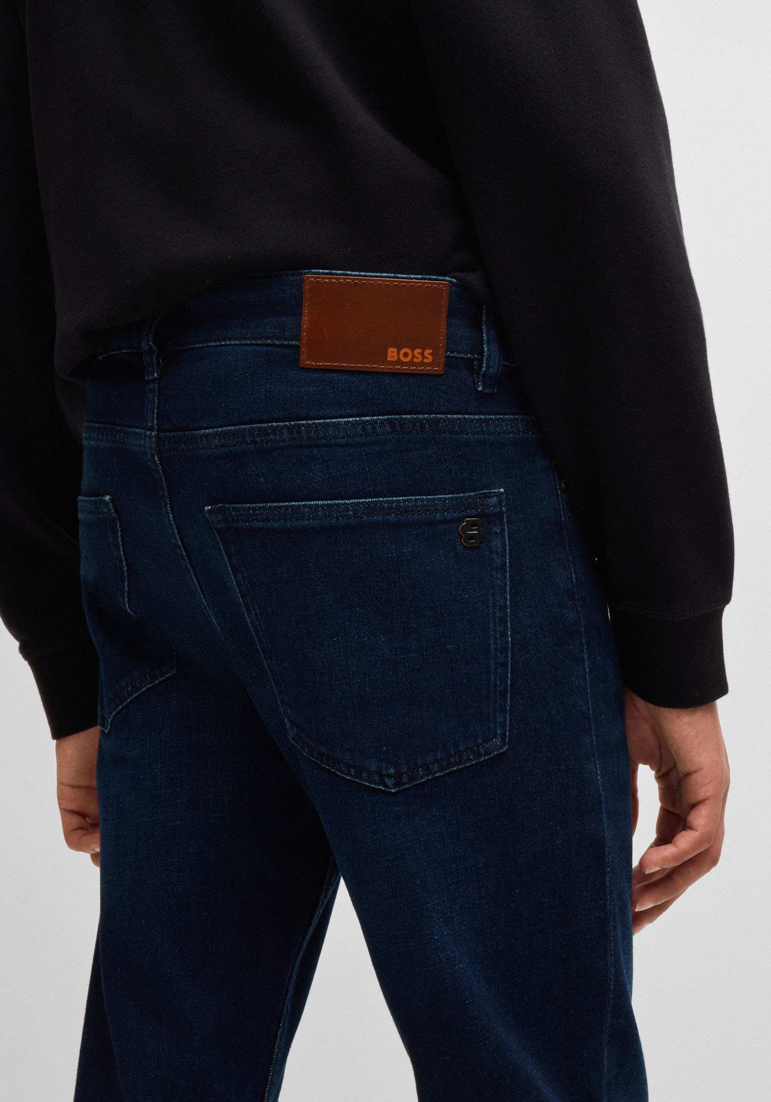 Thumbnail - BOSS ORANGE Slim-fit-Jeans "Delaware" mit normaler Bundhöhe