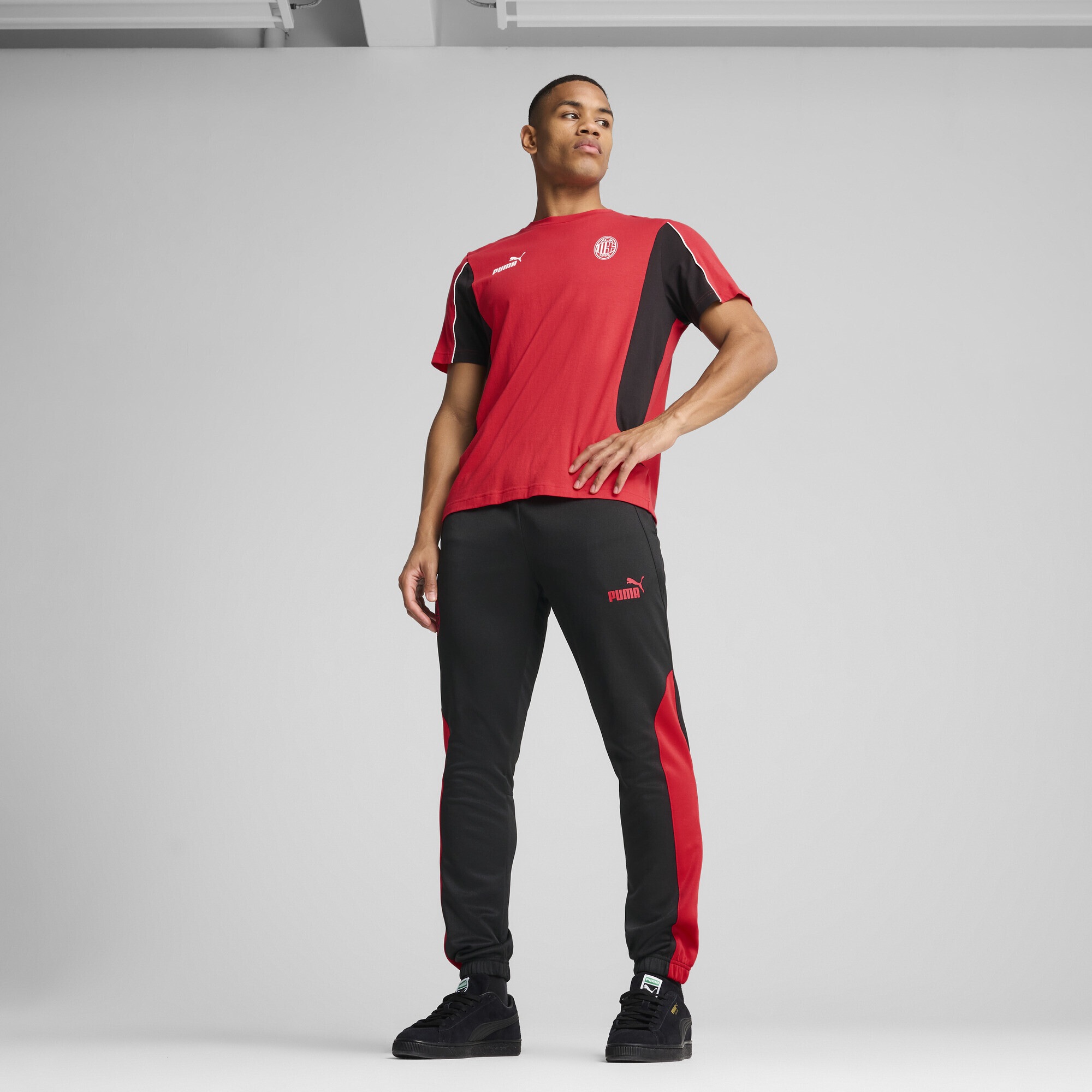 PUMA T-Shirt »AC Milan ftblARCHIVE T-Shirt Herren«