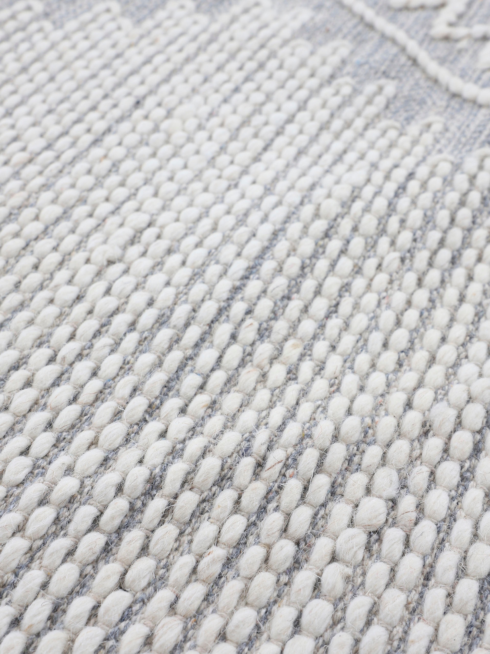 carpetfine Teppich »Kelim Durry«, rechteckig, 5 mm Höhe, Handweb, geometrisch, Hoch-Tief Effekt, handgewebt, reine Baumwolle