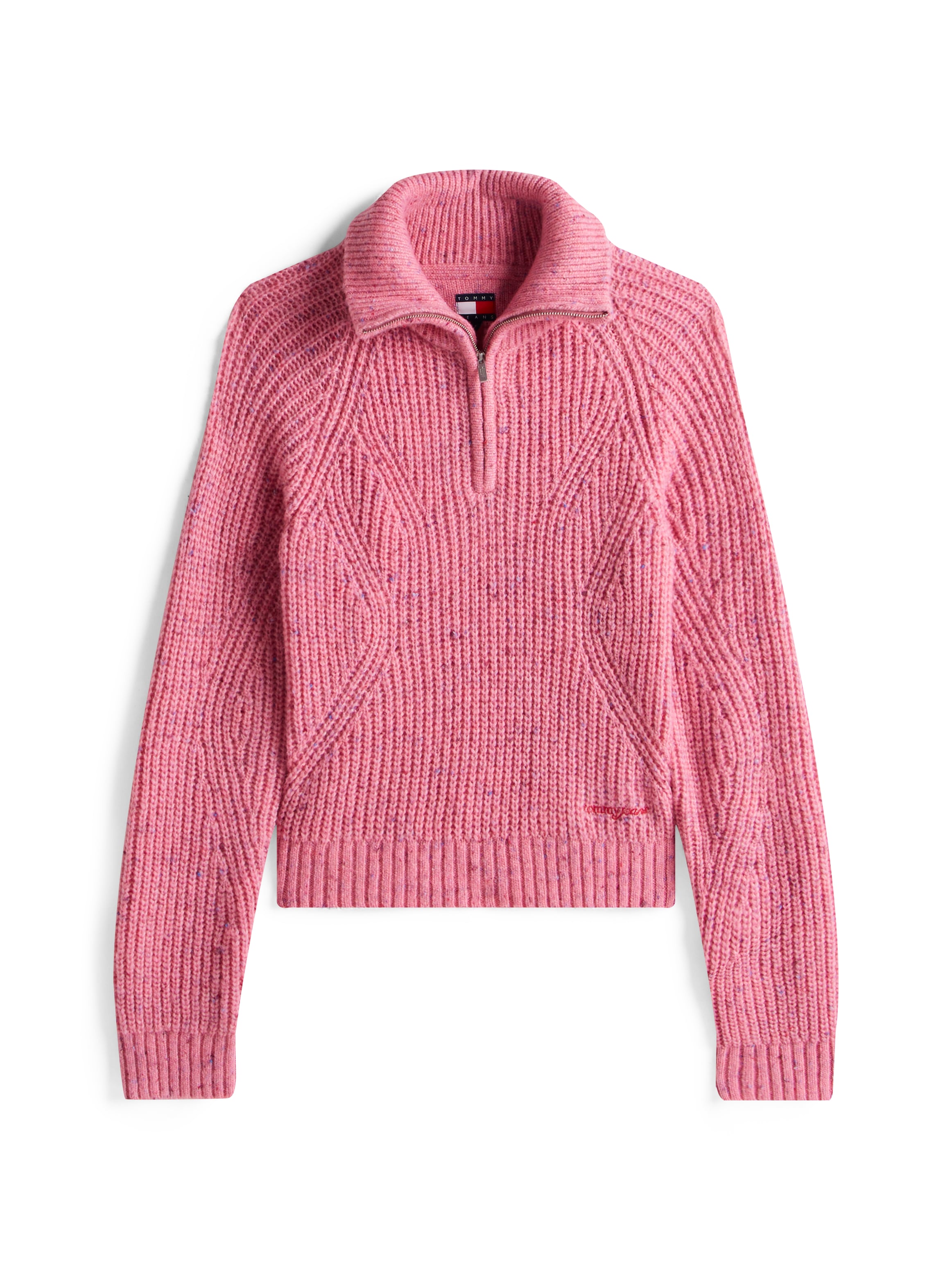 Tommy Jeans Troyer »TJW NEP 1/4 ZIP SWEATER«