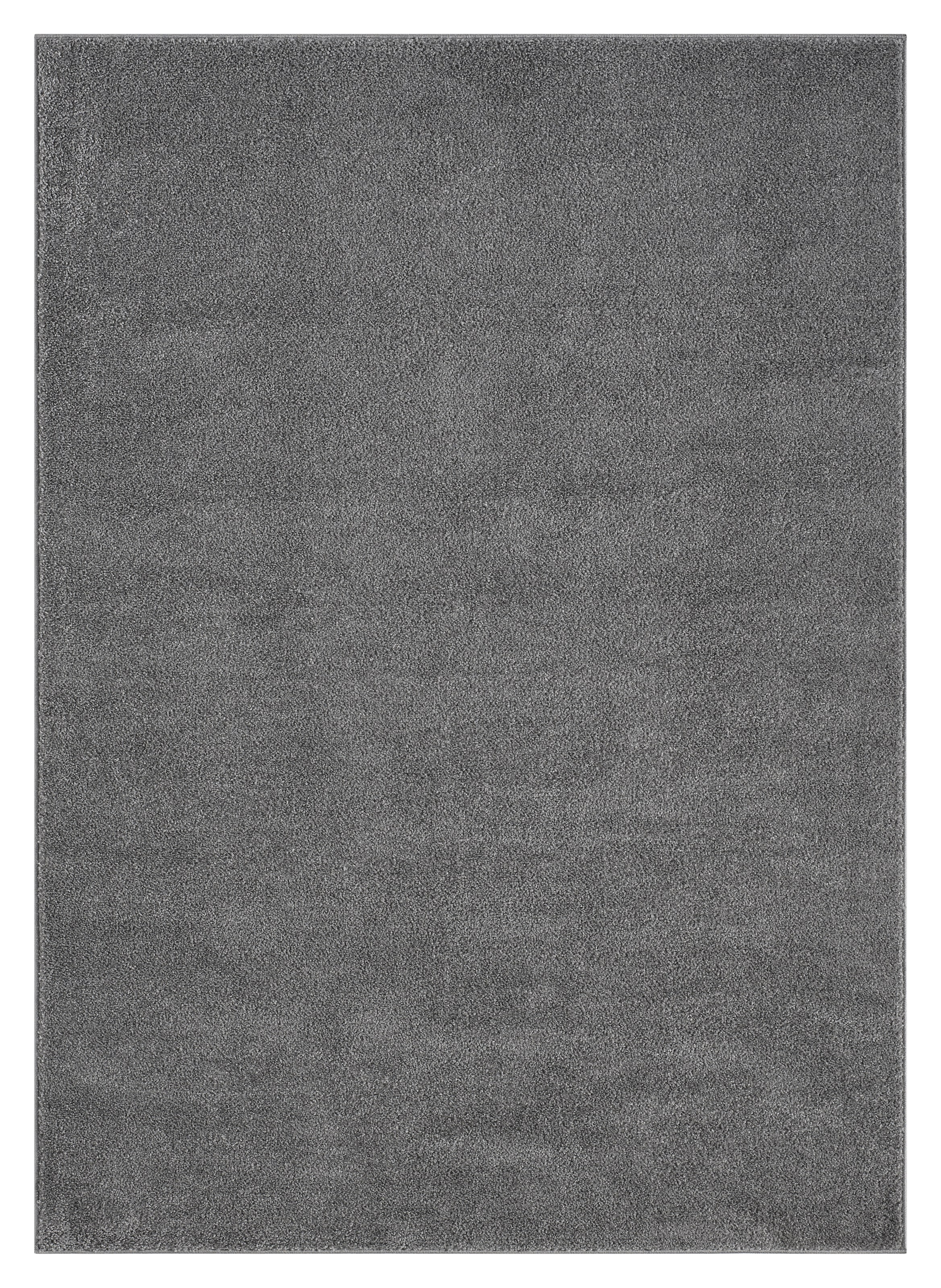 OTTO home Teppich »Lisam« rechteckig 15 mm Höhe meliert, uni, Wohnzimmer, Schlafzimmer