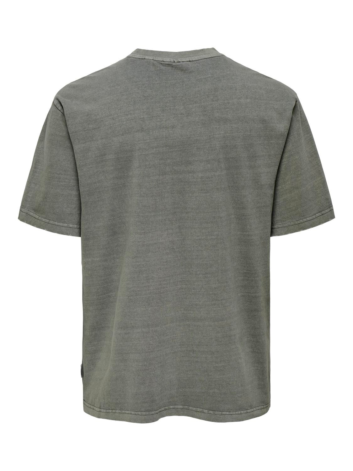 ONLY & SONS Rundhalsshirt "ONSDISTRESS RLX SS TEE" günstig online kaufen
